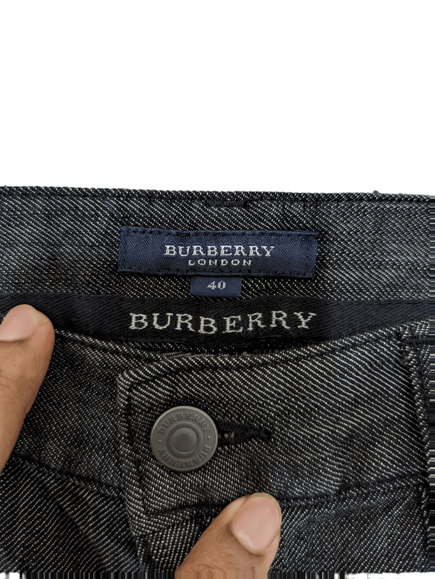 Burberry Burberry Nova Check Jeans Denim Pants Size 30" / US 8 / IT 44 - 8 Thumbnail