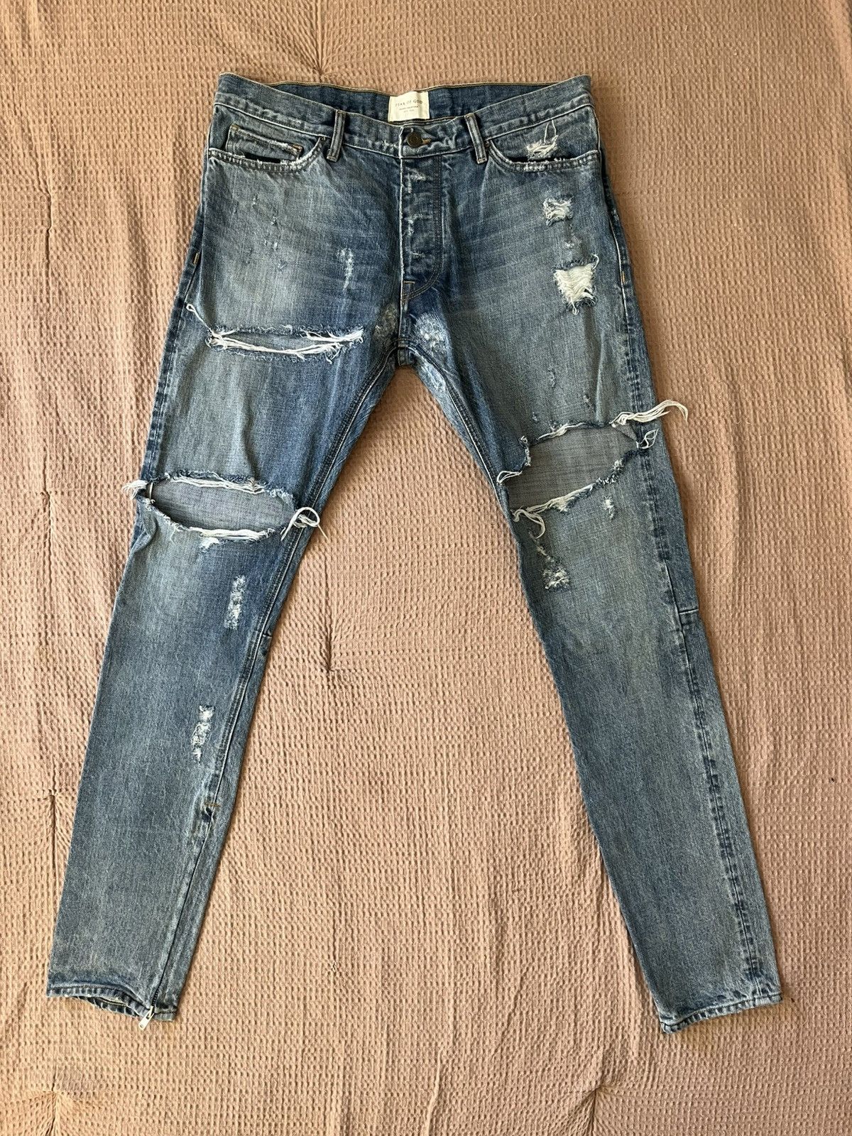 Fear of God Fear Of God 4th Collection Black Selvedge Denim