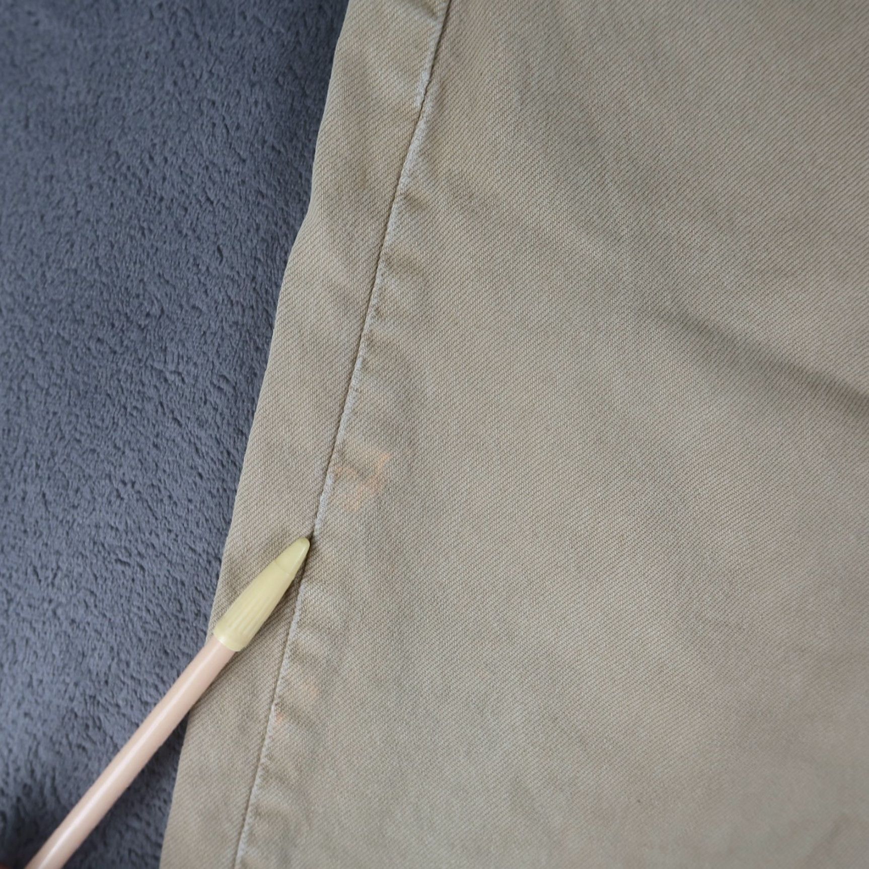 Levi's VINTAGE Levi's 501 Jeans Straight Fit Size 31x32 Khaki Distressed 90s Mens USA Size US 31 - 5 Thumbnail