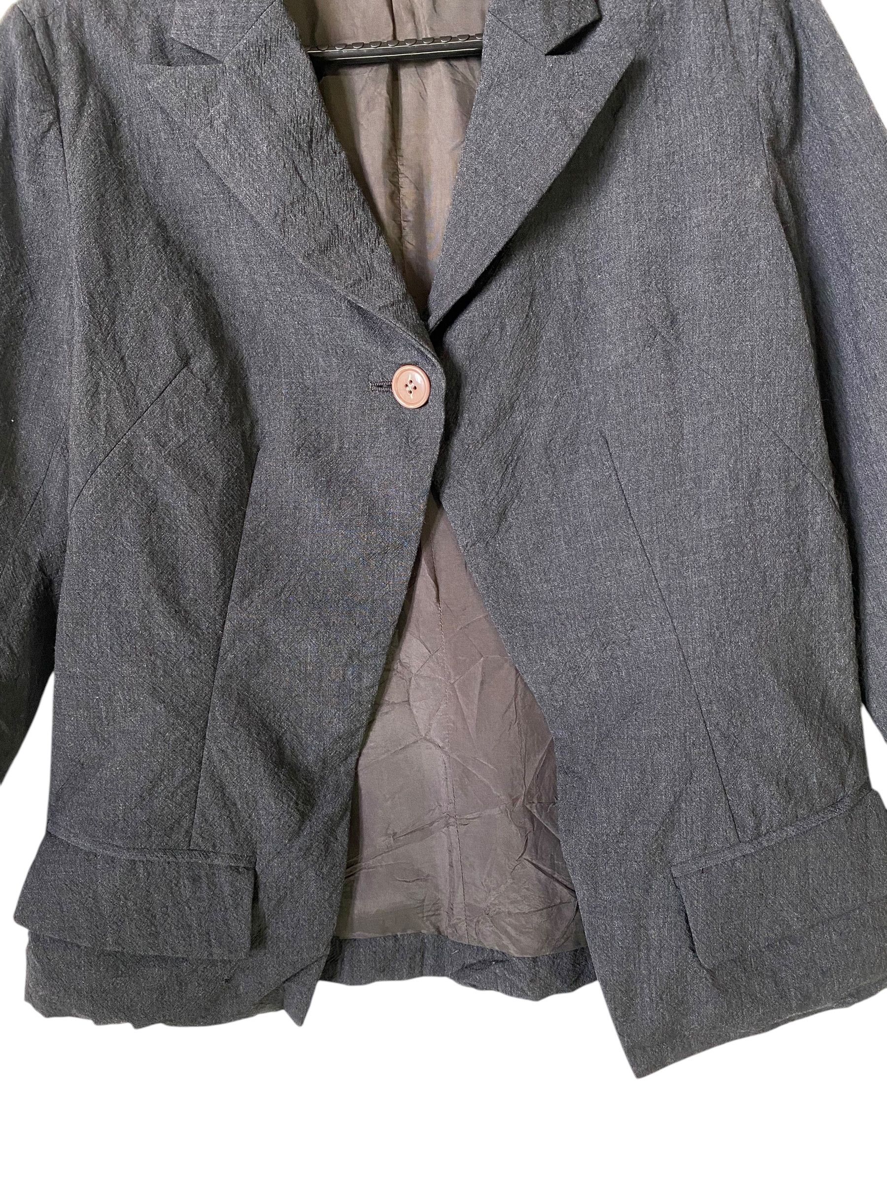 Yohji Yamamoto 90s Iwish Yohji Yamamoto single button jacket Size M / US 6-8 / IT 42-44 - 6 Thumbnail
