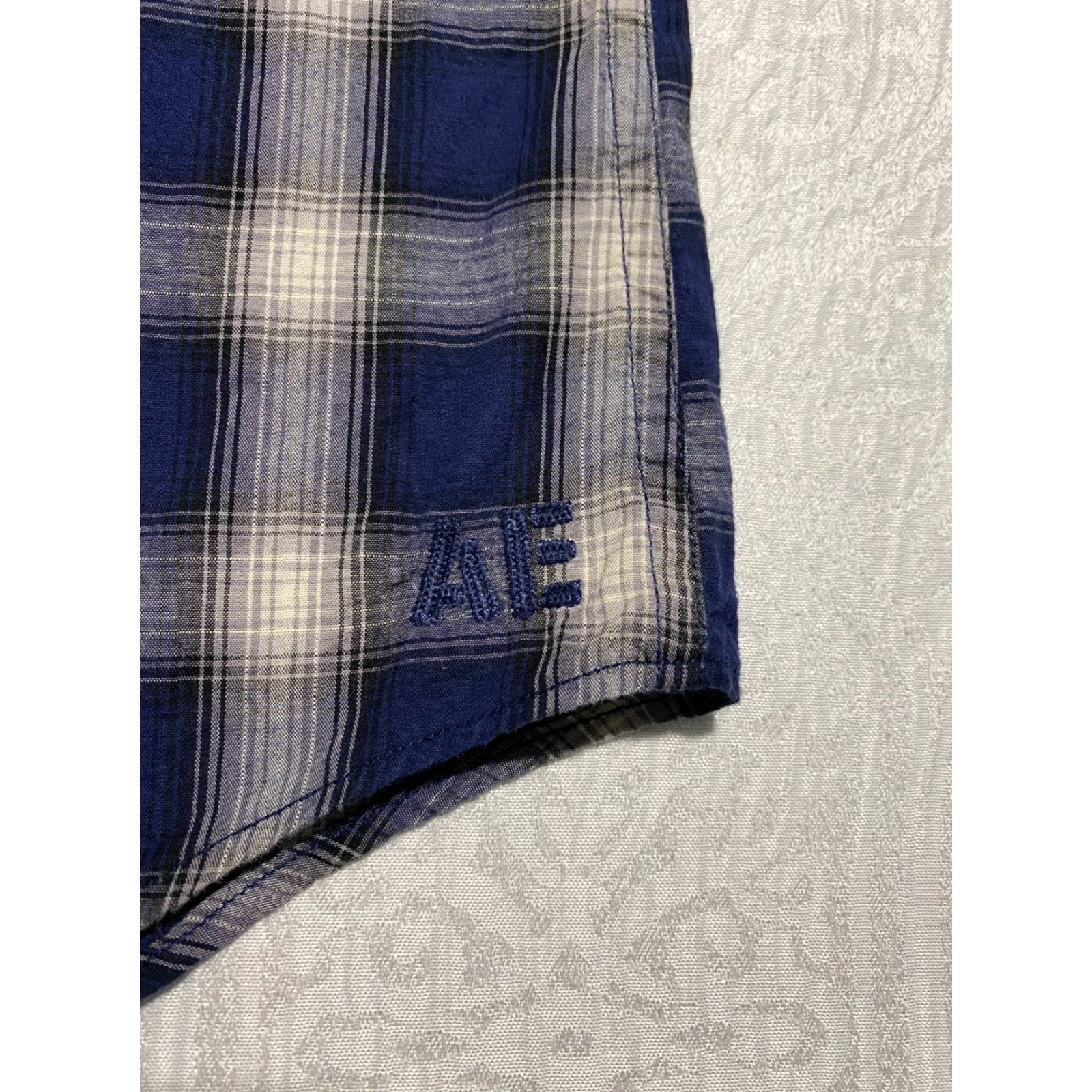 American Eagle Outfitters VINTAGE American Eagle Shirt Mens M Blue Plaid Pearl Snap Casual Western Cowboy Size US M / EU 48-50 / 2 - 8 Thumbnail