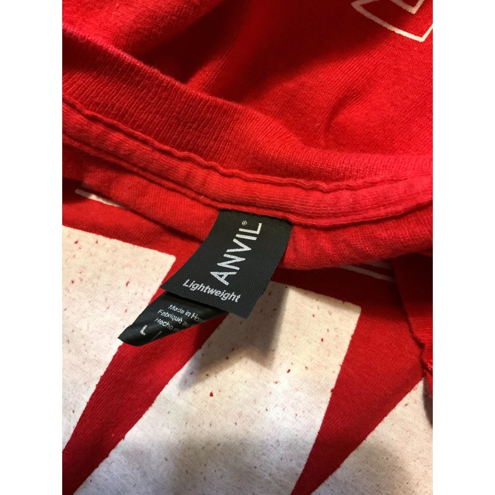Anvil VINTAGE League Of Legends PAX East Exclusive Mid Lane Main Power Without Limit Gaming Graphic T-Shirt Sz. L Men Red Size US L / EU 52-54 / 3 - 5 Thumbnail