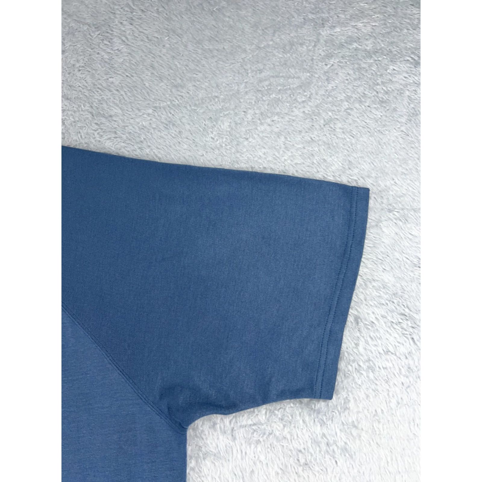 The North Face The North Face Shirt Men XL Blue Short Sleeve V-Neck Vaporwick Polyester Logo All Seasons Breathable Mens Size US XL / EU 56 / 4 - 2 Thumbnail