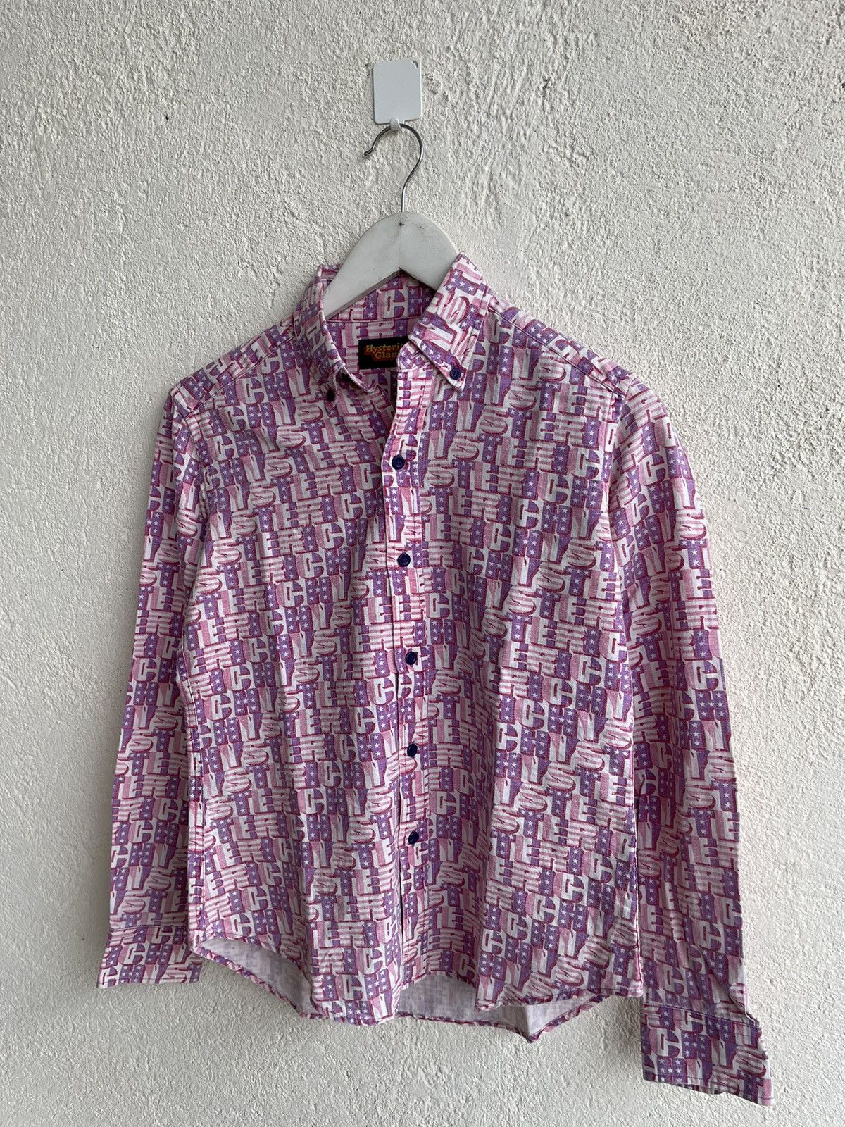 Hysteric Glamour 2000s Hysteric glamour japan Monogram shirt y2k style Size M / US 6-8 / IT 42-44 - 4 Thumbnail