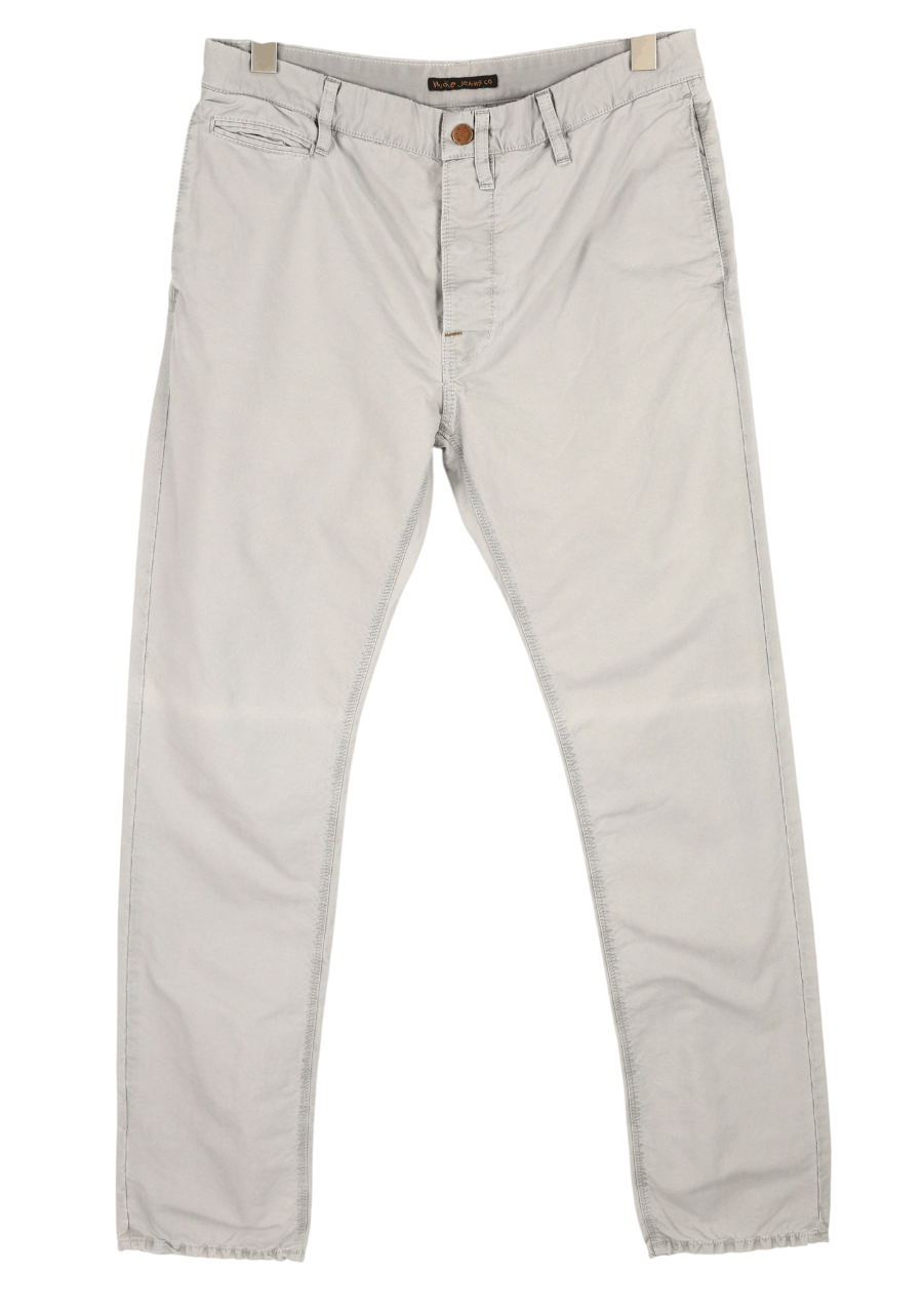 Nudie Jeans KHAKI REGULAR W32/L34 Organic Moon Dust Chino 82569 Size US 32 / EU 48 - 1 Thumbnail