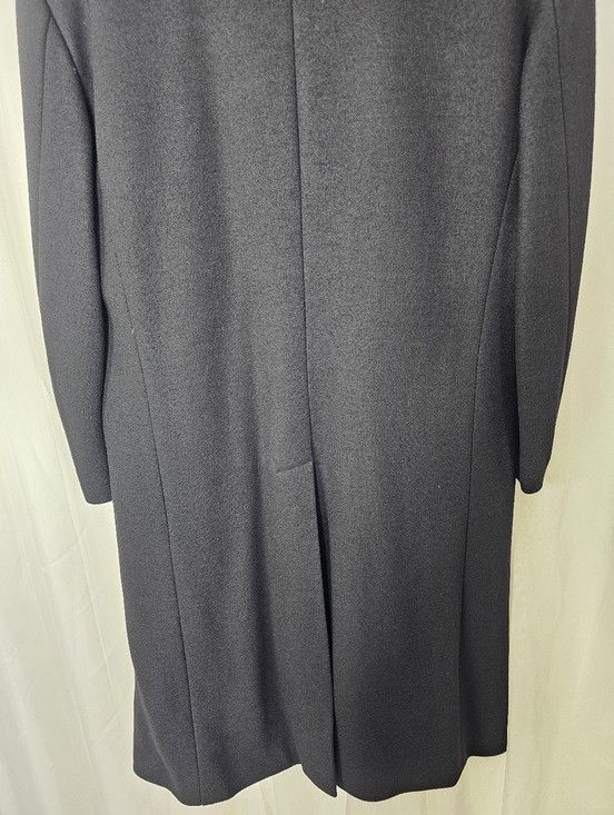 Marithe + Francois Girbaud Marithé + François Girbaud Vintage Black Wool Overcoat Size US L / EU 52-54 / 3 - 7 Thumbnail