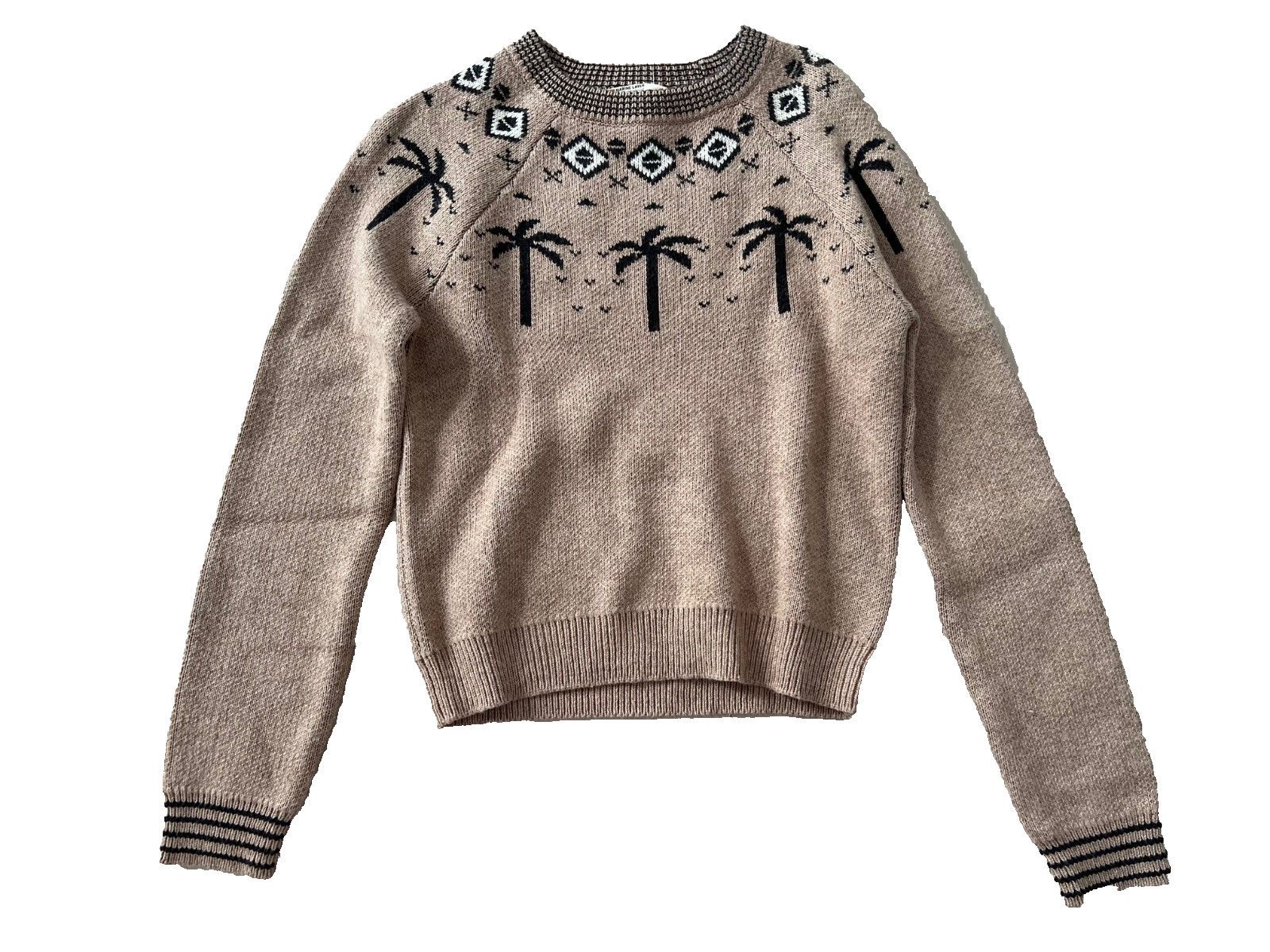 Marine Layer Marine Layer Archive Avalon Fair Isle Sweater Oatmeal Size XS / US 0-2 / IT 36-38 - 3 Thumbnail