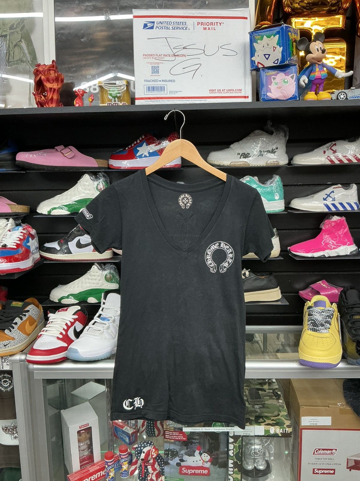 Chrome Hearts Chrome Hearts Vertical Tee S Size S / US 4 / IT 40 - 4 Thumbnail