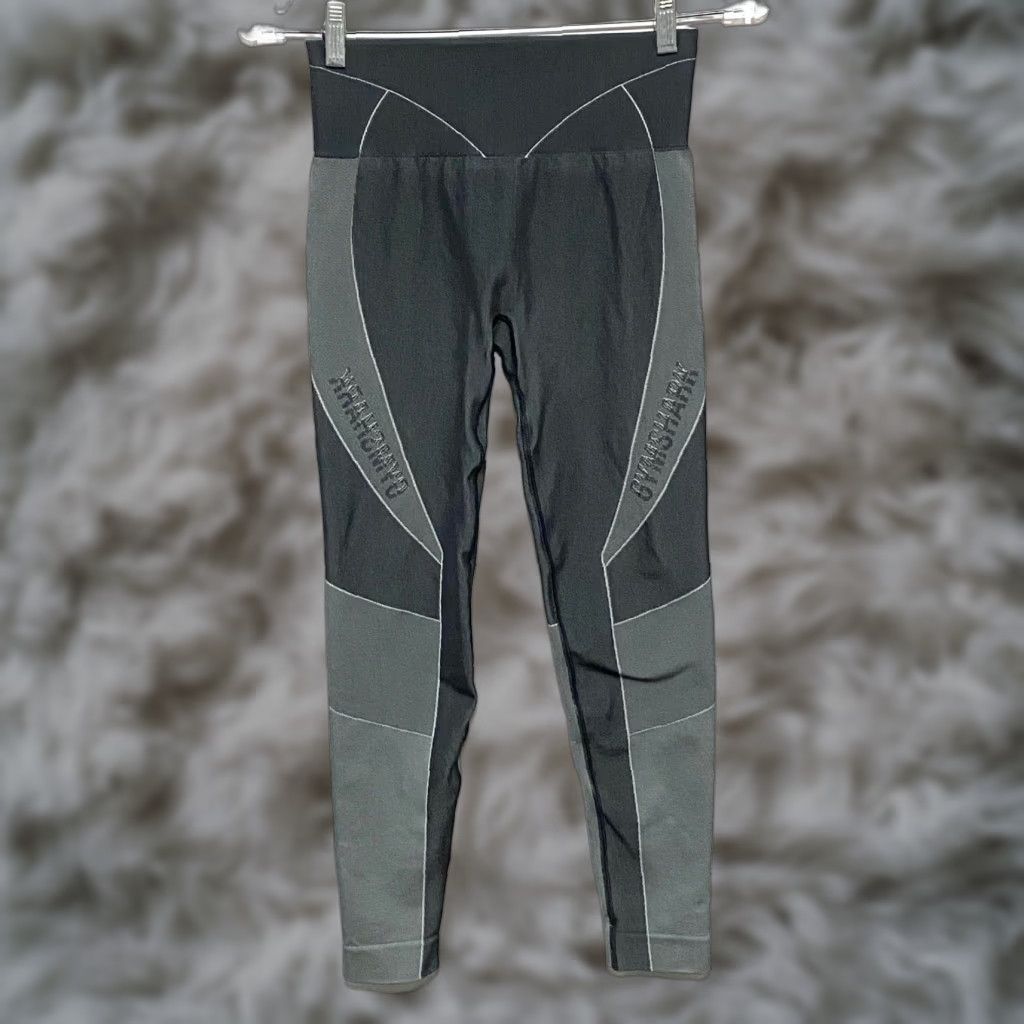 Gymshark Gymshark Leggings Women S High Waisted Turbo Seamless Yoga Athleisure Activewear Workout Running Exercise Training Fitness Black Size 28" / US 6 / IT 42 - 1 Thumbnail