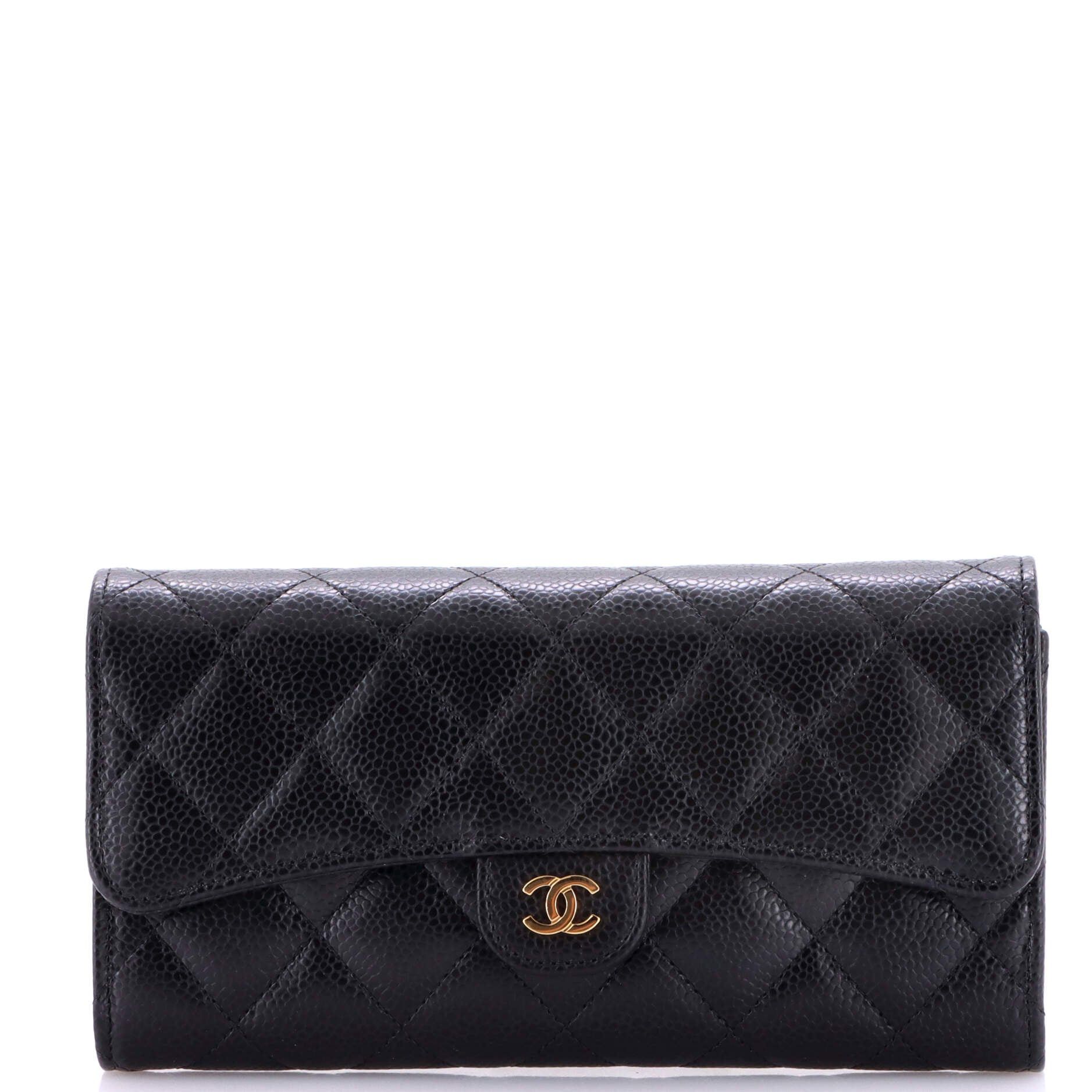Chanel CC Gusset Classic Flap Wallet Size ONE SIZE - 1 Thumbnail