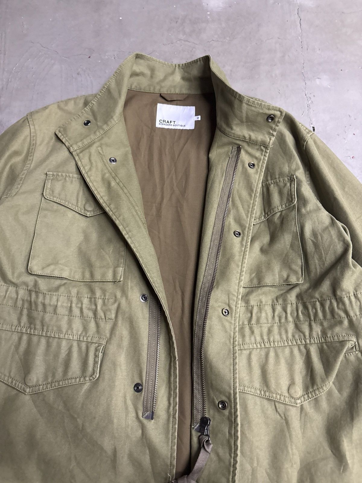 Engineered Garments Vintage Surplus M65 Military ARMY Faded Jacket Y2K Size US M / EU 48-50 / 2 - 10 Thumbnail