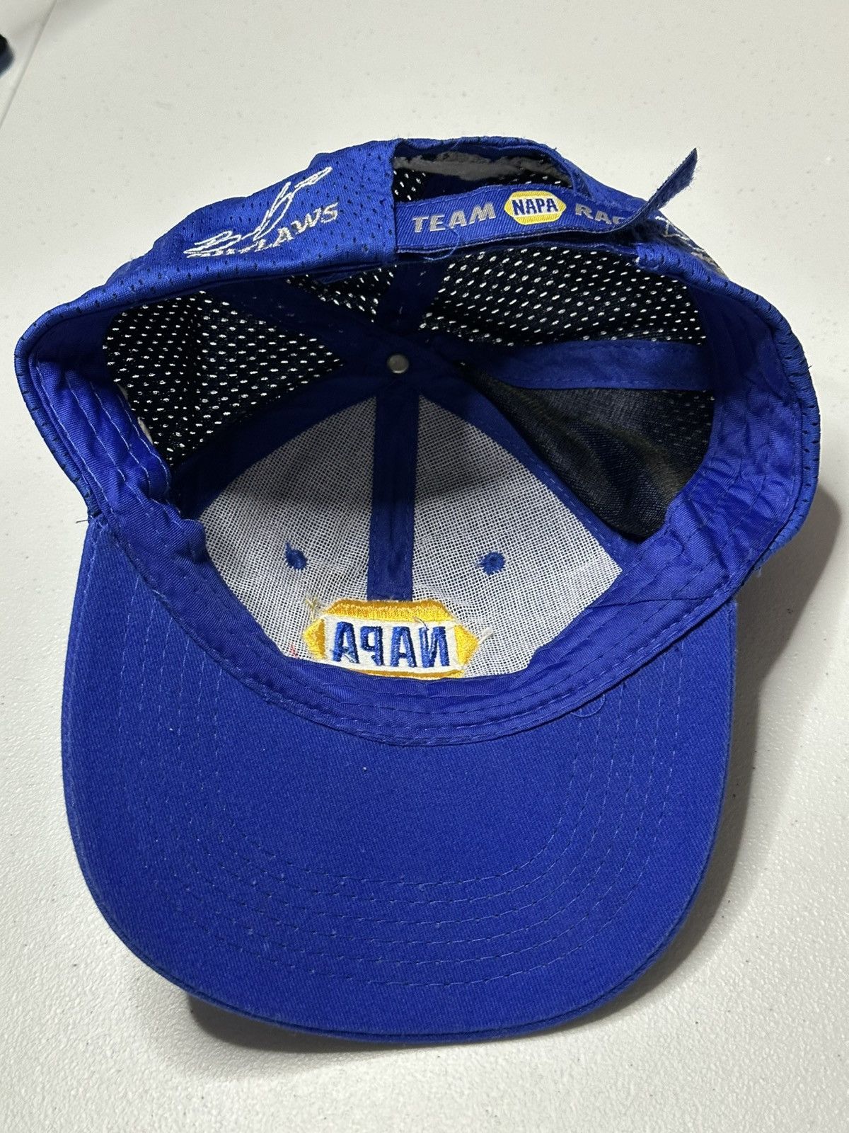 Vintage Vintage y2k Napa team blue racing hat. Size ONE SIZE - 6 Thumbnail