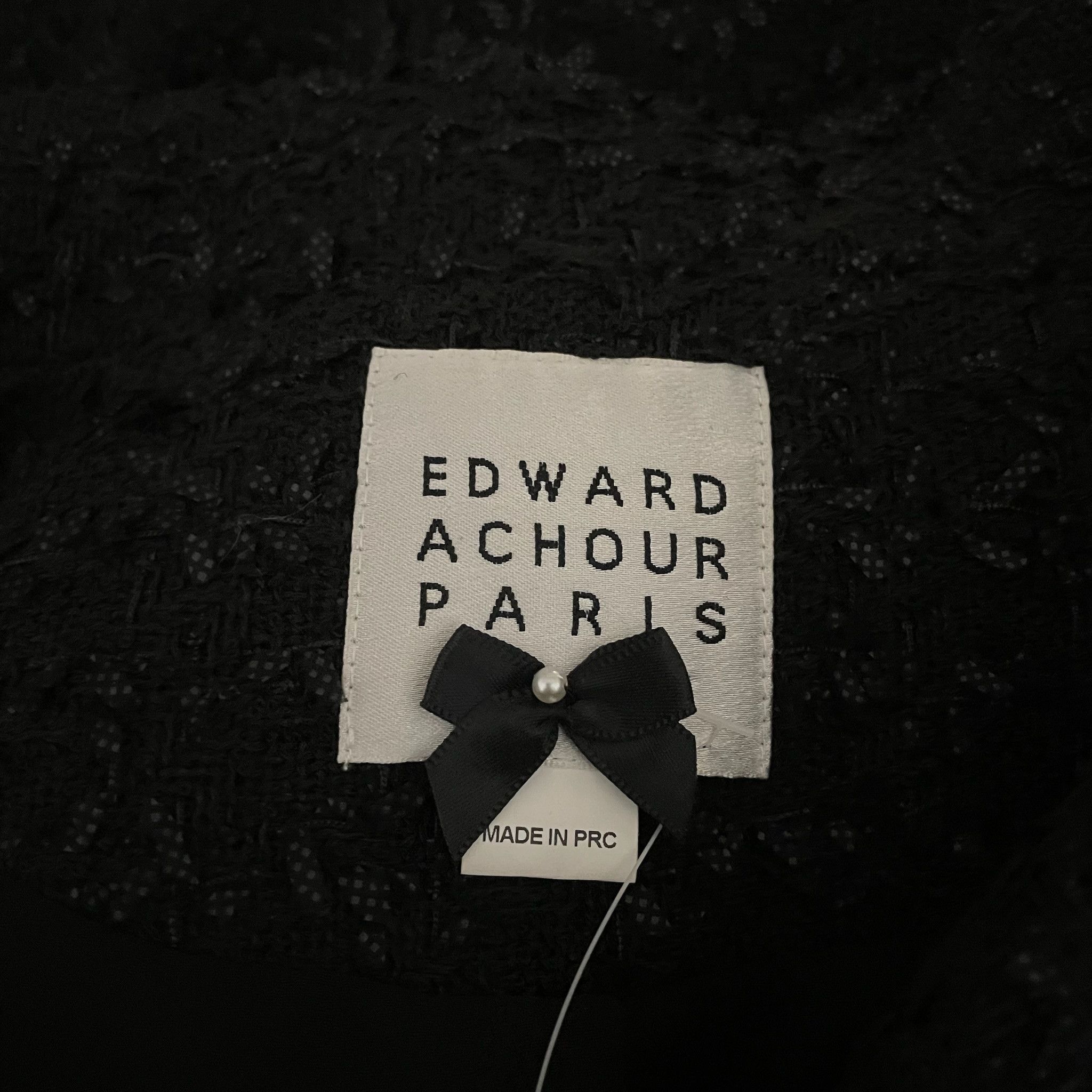 Other NEW Edward Achour Paris Tweed Boucle Sheer Size S / US 4 / IT 40 - 2 Thumbnail
