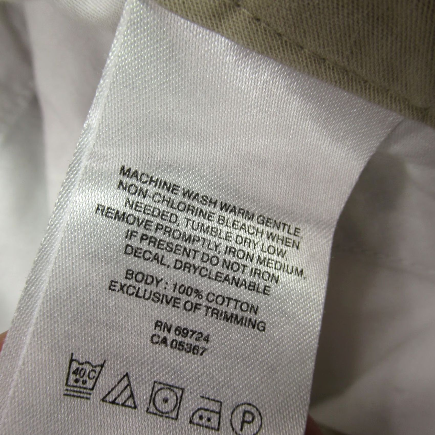 Vintage Columbia Women's Shorts Size 12 Beige Nylon Chino Outdoor Hiking 4" Inseam Size 34" / US 12 / IT 48 - 4 Thumbnail