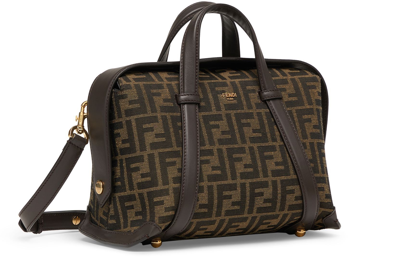 Fendi o1s1wg111224 Size: OS / Boston Bag in Brown Size ONE SIZE - 2 Thumbnail