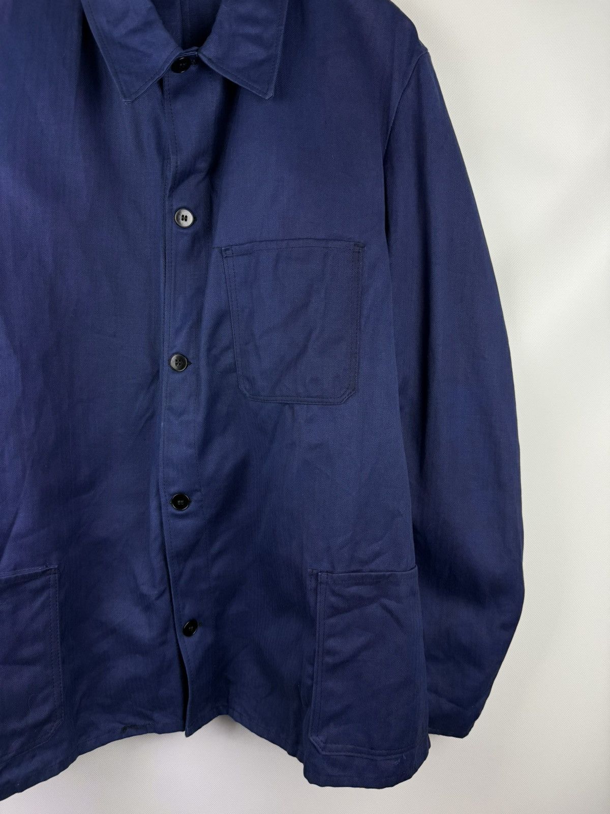 Le Laboureur Rewe Richard Weber VTG French Work Sanforize Twill Jacket Size US XXL / EU 58 / 5 - 6 Thumbnail
