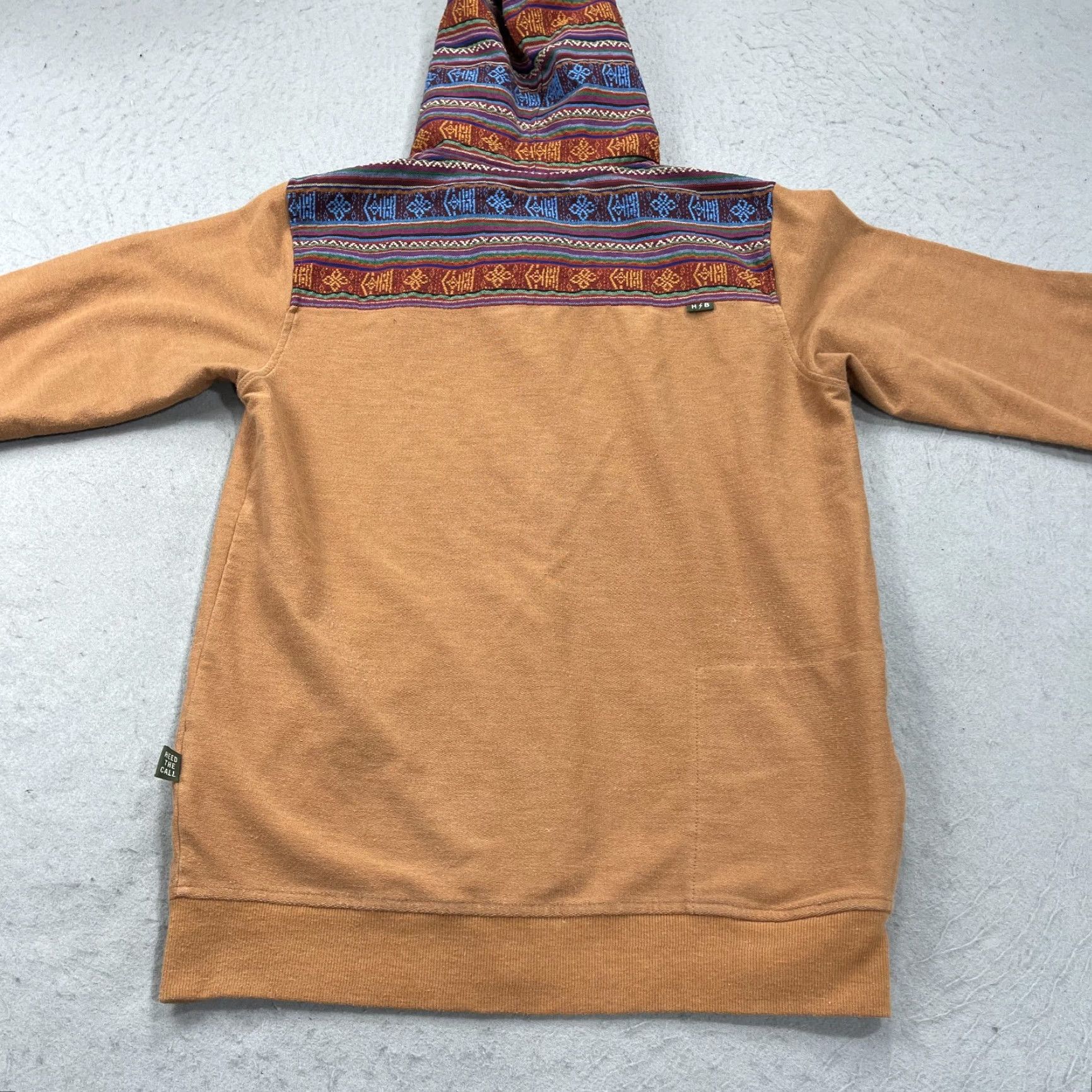 Howler Brothers Howler Brothers Hoodie Mens Small Orange Shaman Yoke Zip Sweatshirt Aztec Hiking Size US S / EU 44-46 / 1 - 7 Thumbnail