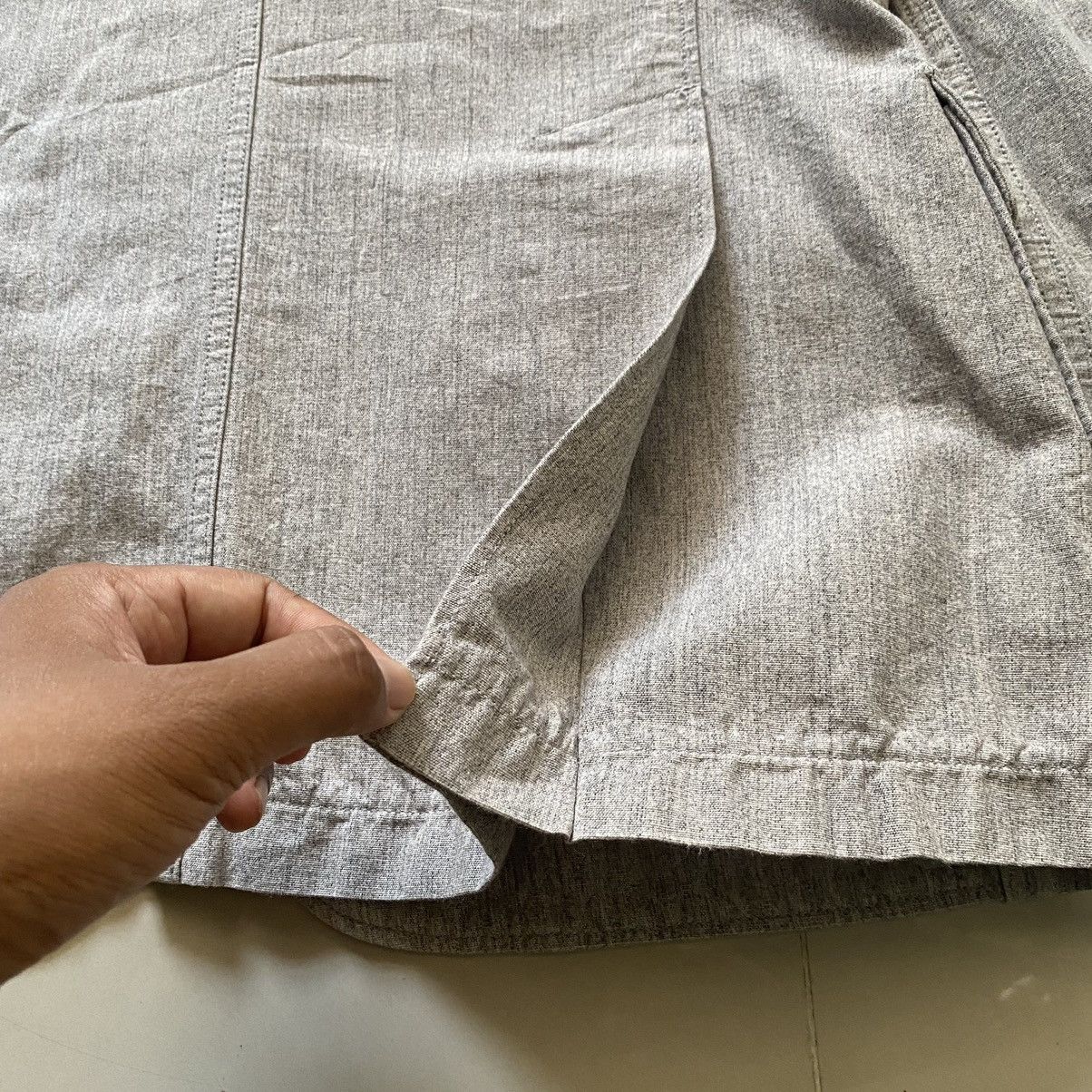 Engineered Garments gray cotton blazer + cotton waist Size US M / EU 48-50 / 2 - 15 Thumbnail