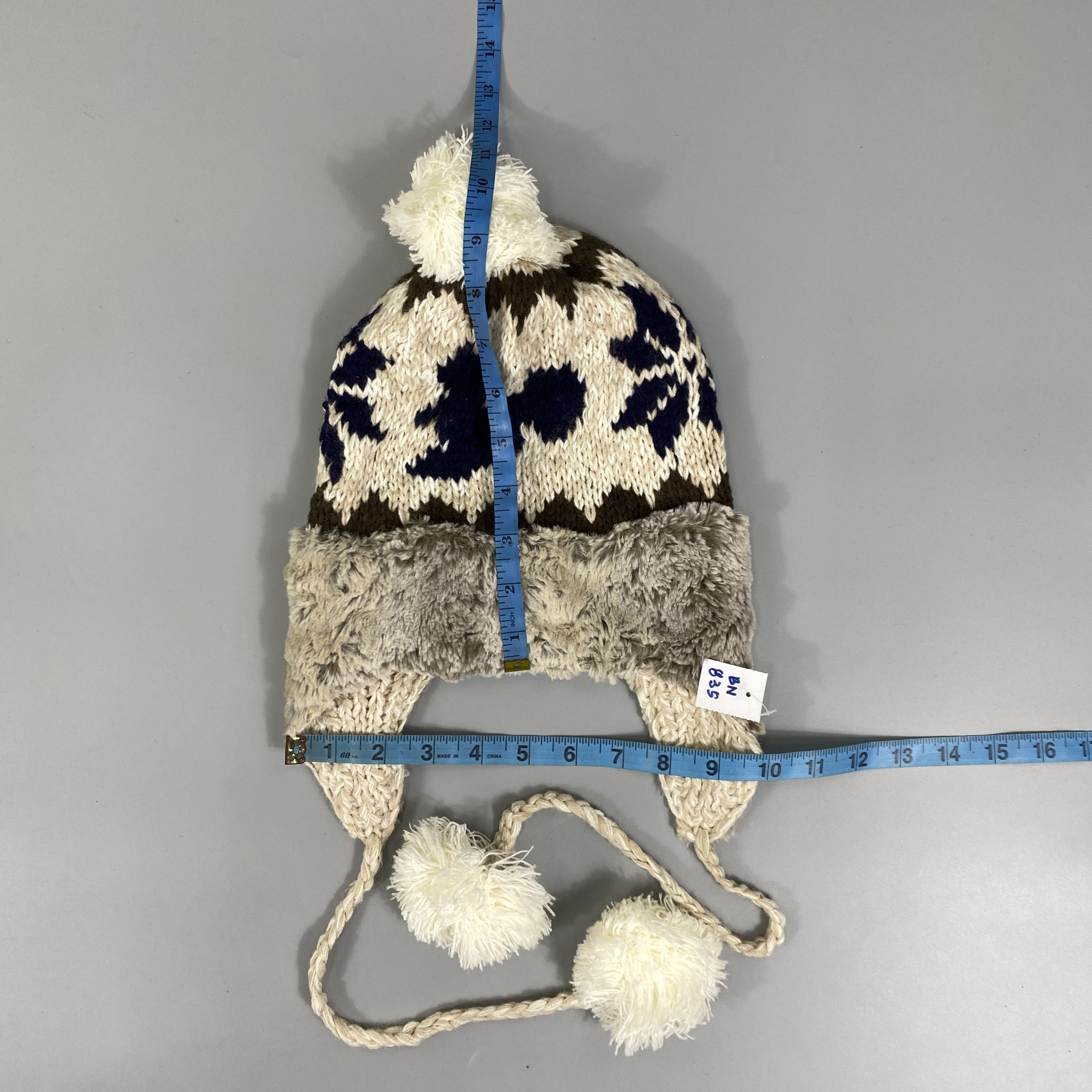 Japanese Brand Vintage Ear Flap Snow Cap Fur Hat -BN835 Size ONE SIZE - 5 Thumbnail