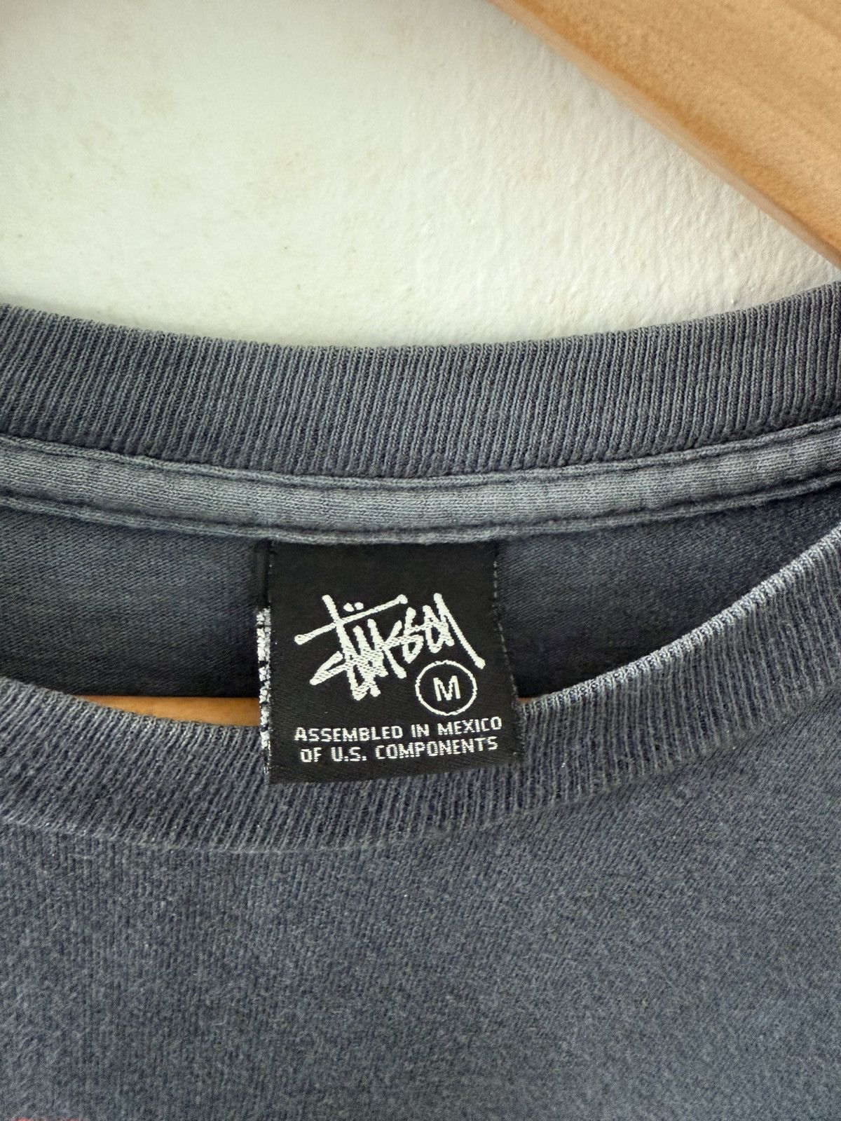 Stussy VINTAGE 90' STUSSY COLOUR RASTA FADDED SHIRT RARE Size US M / EU 48-50 / 2 - 9 Thumbnail