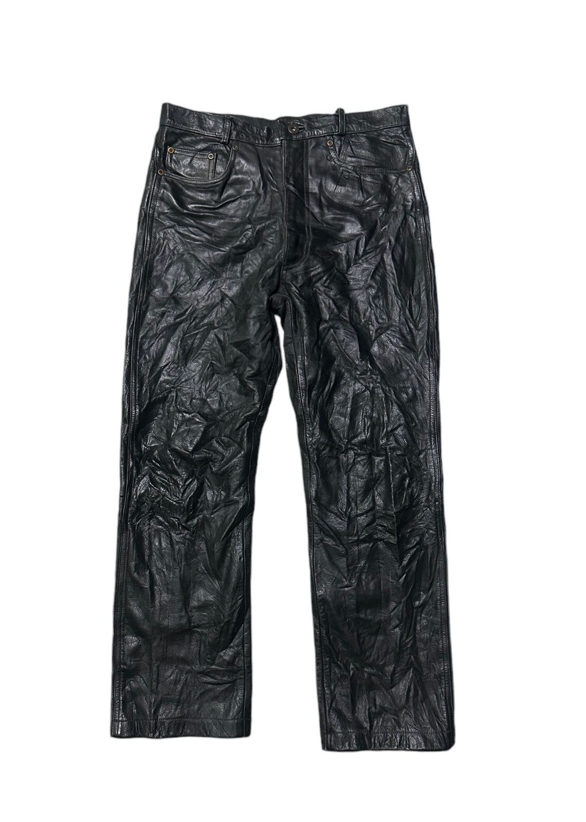 Leather Casual leather pants Size US 30 / EU 46 - 5 Thumbnail