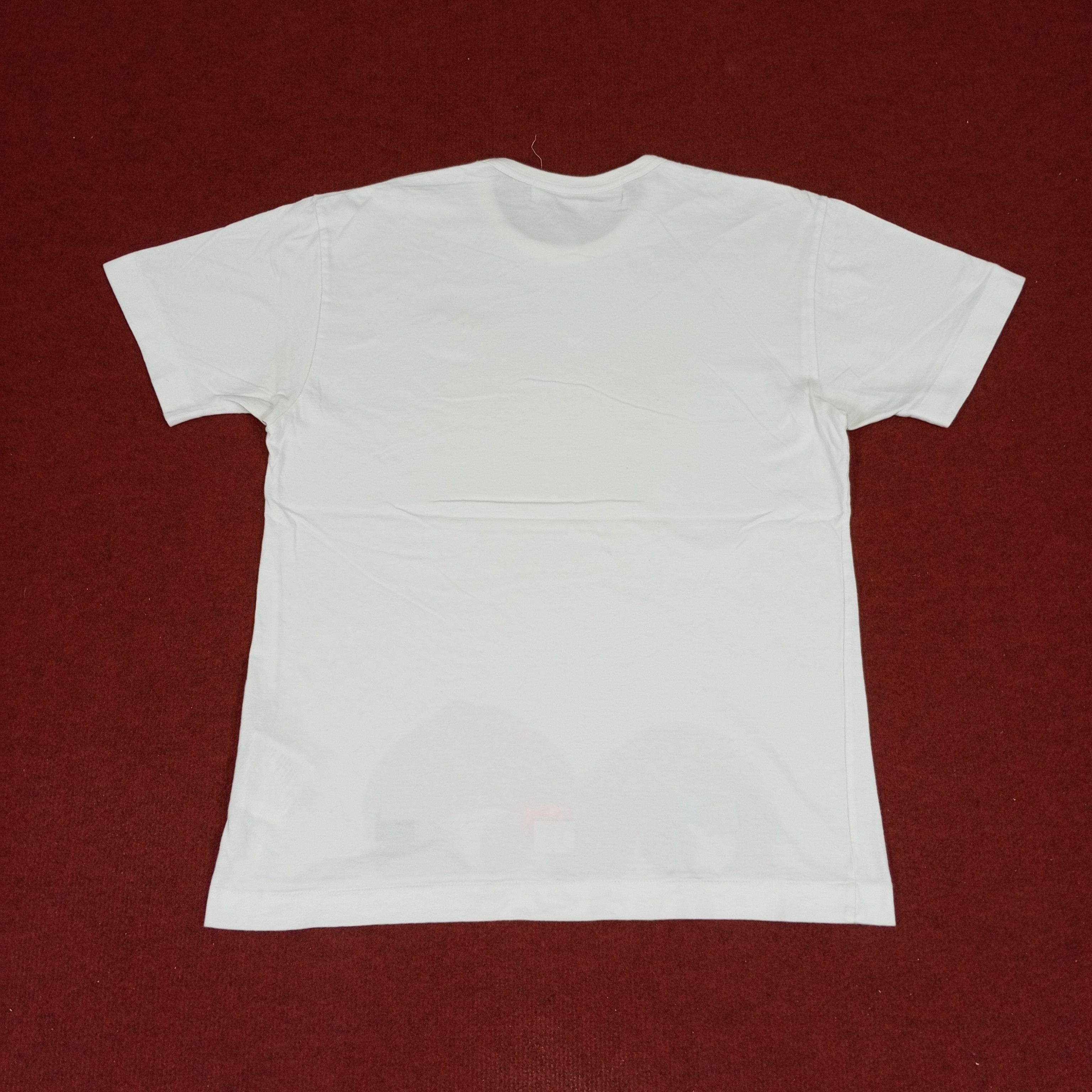 Comme des Garcons × Japanese Brand × Vintage Play Comme Des Garcons Japanese Brand Designer Tshirt Size US M / EU 48-50 / 2 - 4 Thumbnail