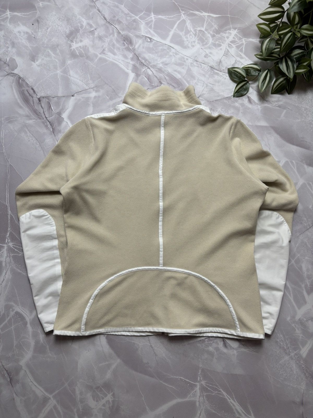 Frauenschuh × Vintage FRAUENSCHUH Womens Fleece Jacket Full Zip Beige Size XL Size XL / US 12-14 / IT 48-50 - 7 Thumbnail