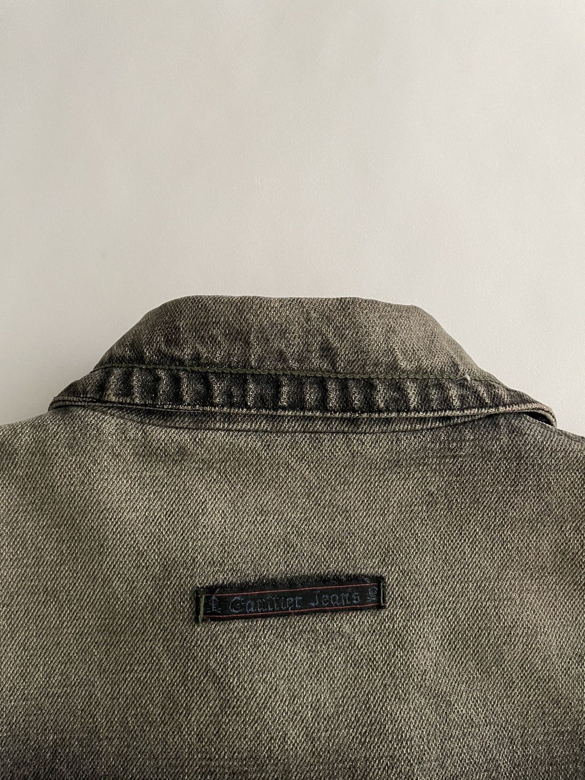 Jean Paul Gaultier JPG Faded Denim Coat Size US S / EU 44-46 / 1 - 7 Thumbnail