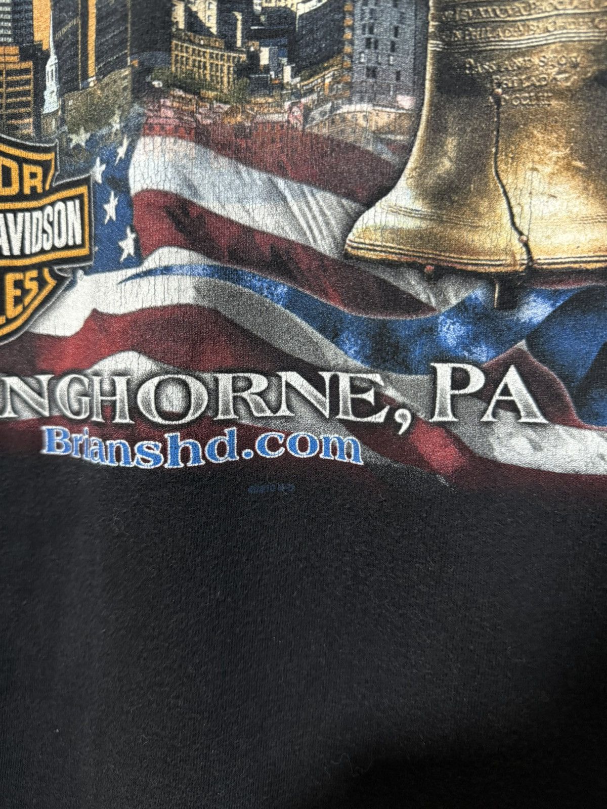 Harley Davidson × Vintage Vintage 2012 Harley Davidson Brian’s Pig Biker Retro T-Shirt Size US L / EU 52-54 / 3 - 6 Thumbnail