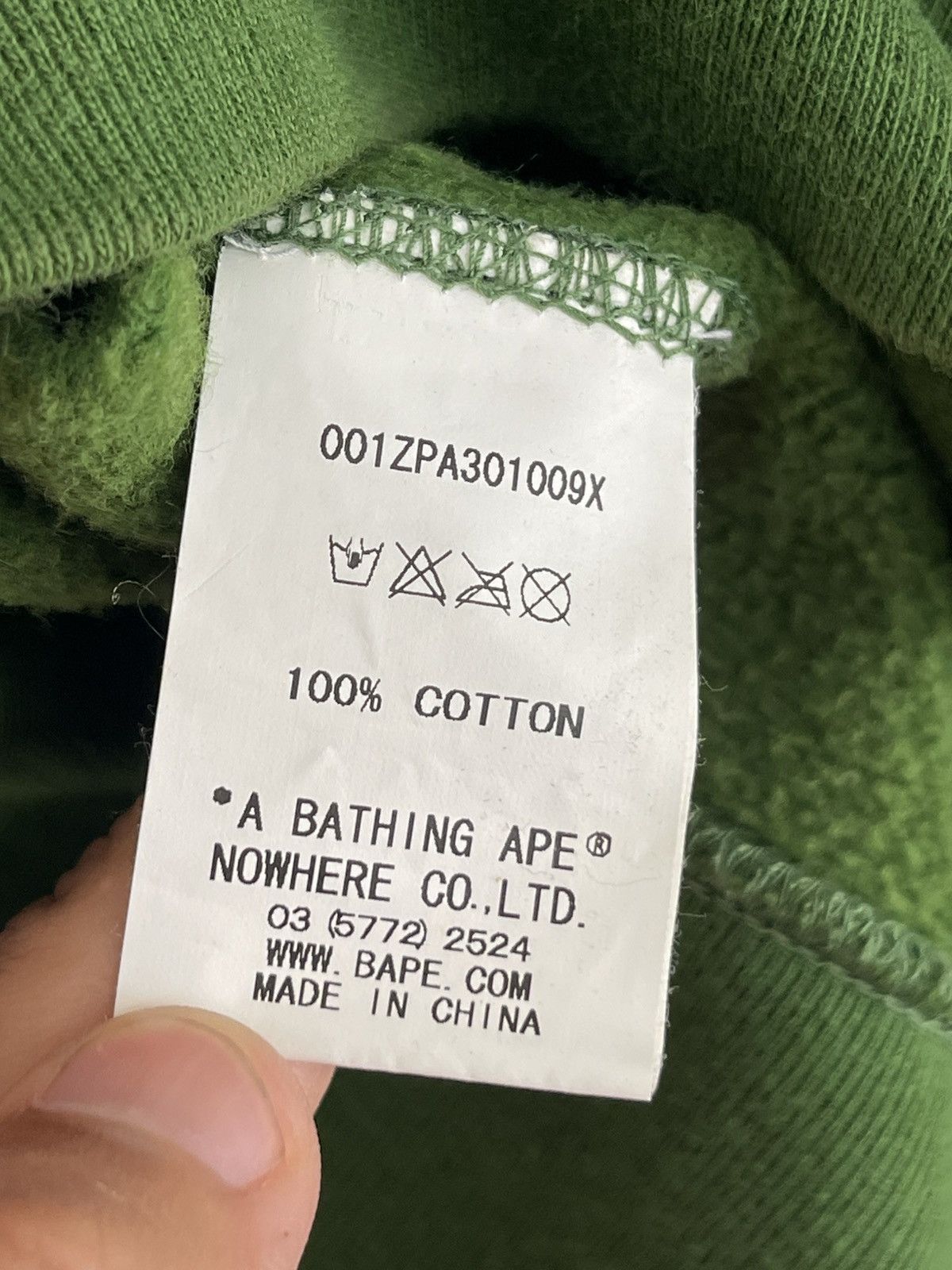 Bape Bape Green Shibuya Camo Full Zip Hoodie Size US M / EU 48-50 / 2 - 13 Thumbnail