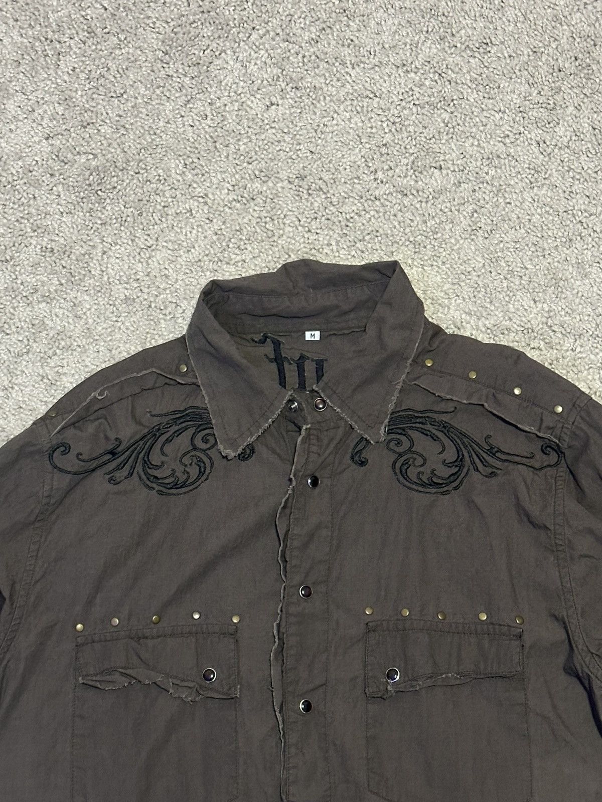 Japanese Brand King of Fire Western Shirt Size US M / EU 48-50 / 2 - 1 Thumbnail