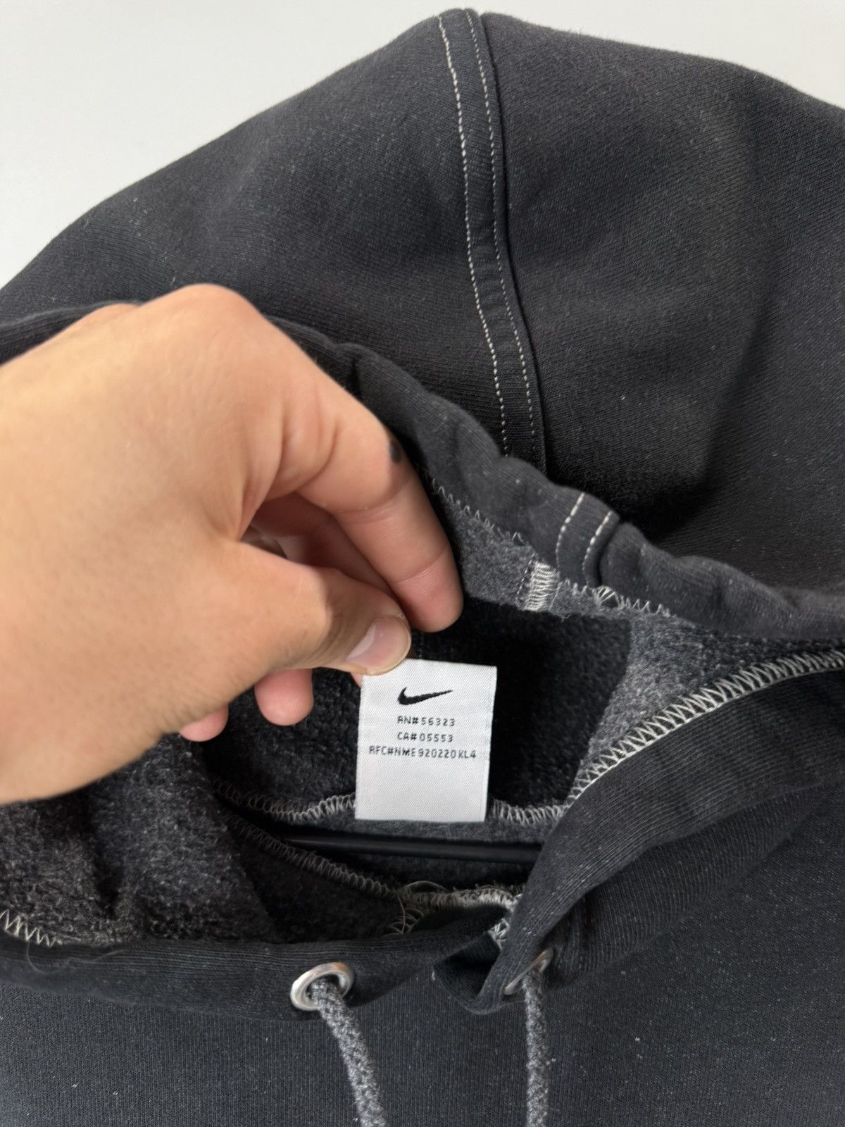 Nike Rare! Vintage Nike Michigan Center Logo Hoodie Travis Scott Size US XXL / EU 58 / 5 - 6 Thumbnail