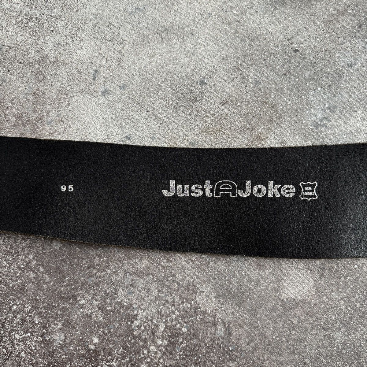 Hysteric Glamour Avant Garde Vintage Black Real Leather Wide Waist Belt Size ONE SIZE - 8 Thumbnail
