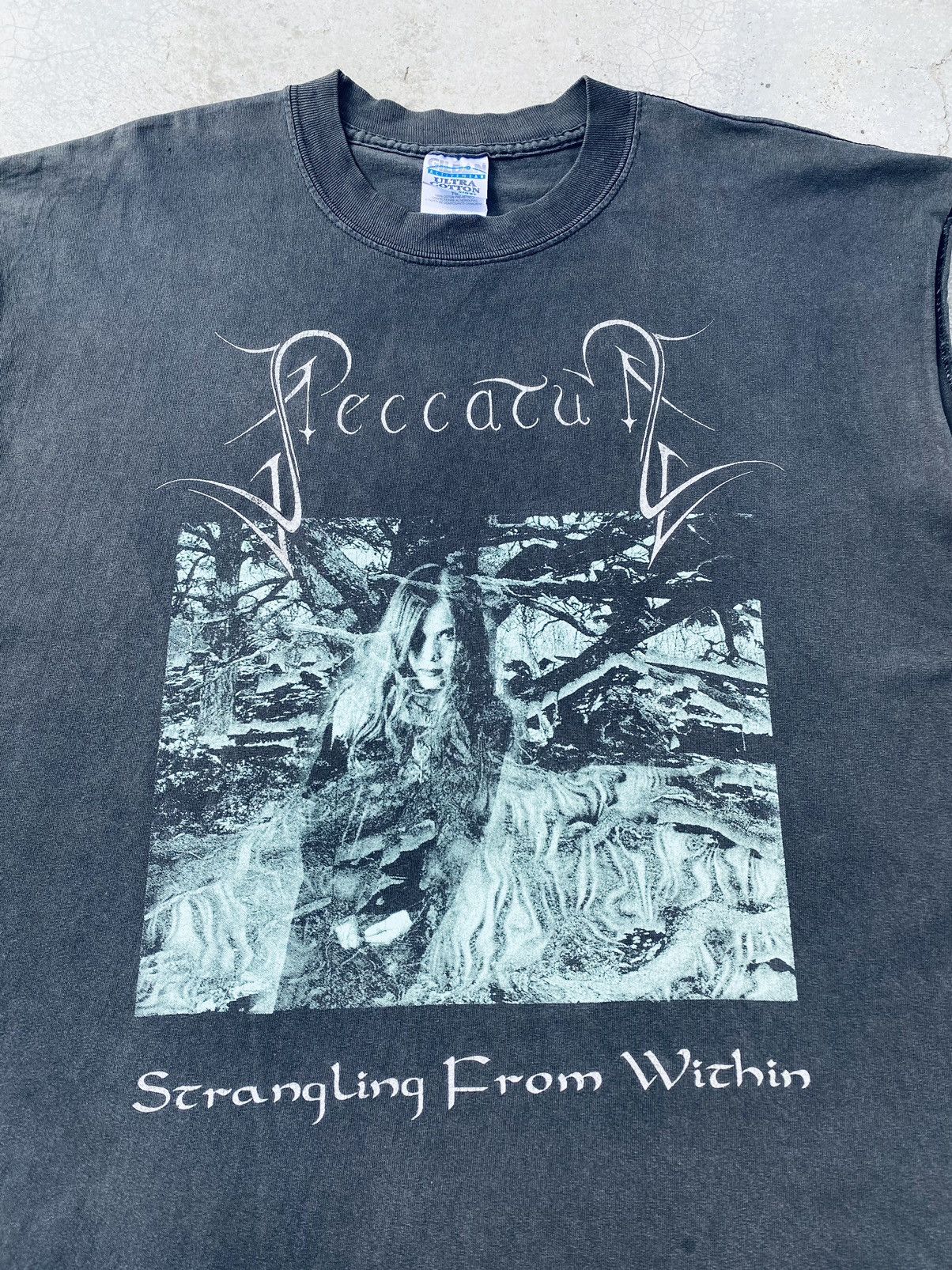 Band Tees Vintage 90s Peccatum Metal Band Sleeveless Tees - Emperor Size US XL / EU 56 / 4 - 6 Thumbnail