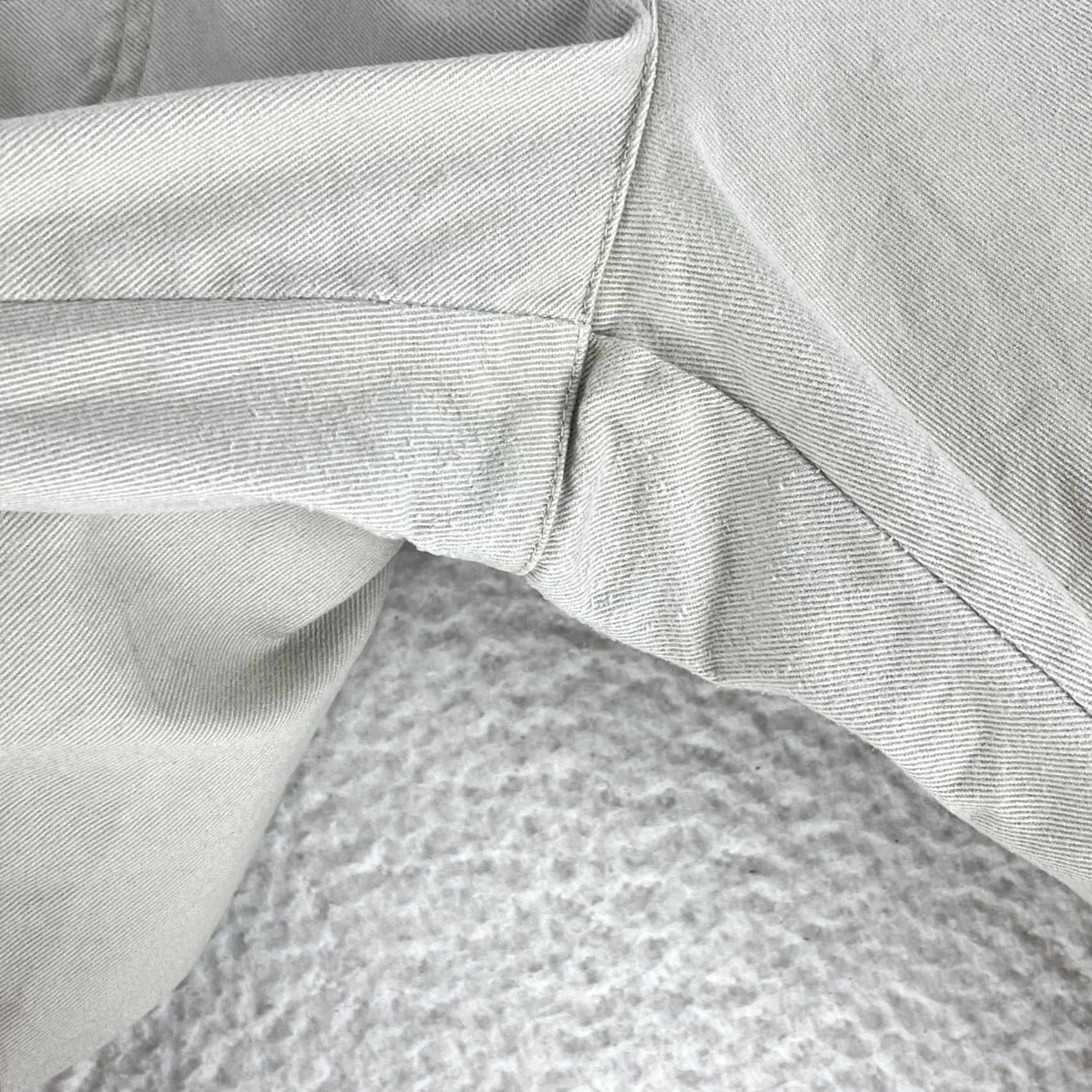 Vintage VINTAGE Christopher & Banks Pants Womens 16 Beige Straight Leg 100% Cotton VTG Chino/City/Preppy Size 38" / US 16 / IT 52 - 6 Thumbnail