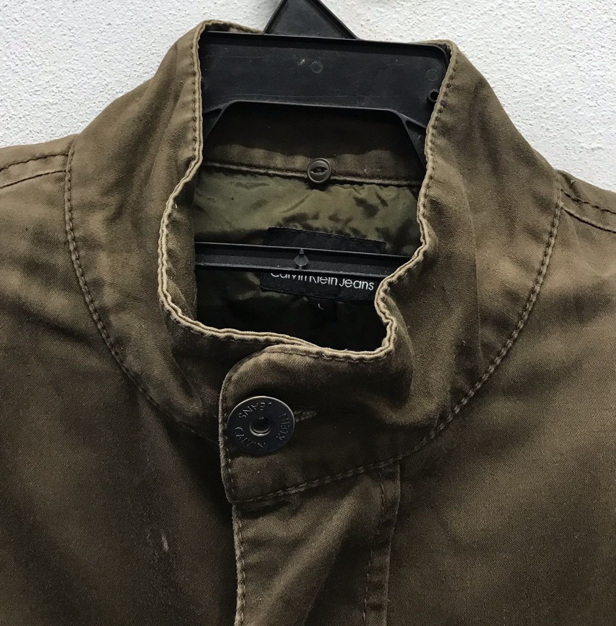 Calvin Klein Vintage Calvin Klein Jeans Jacket Size US L / EU 52-54 / 3 - 3 Thumbnail