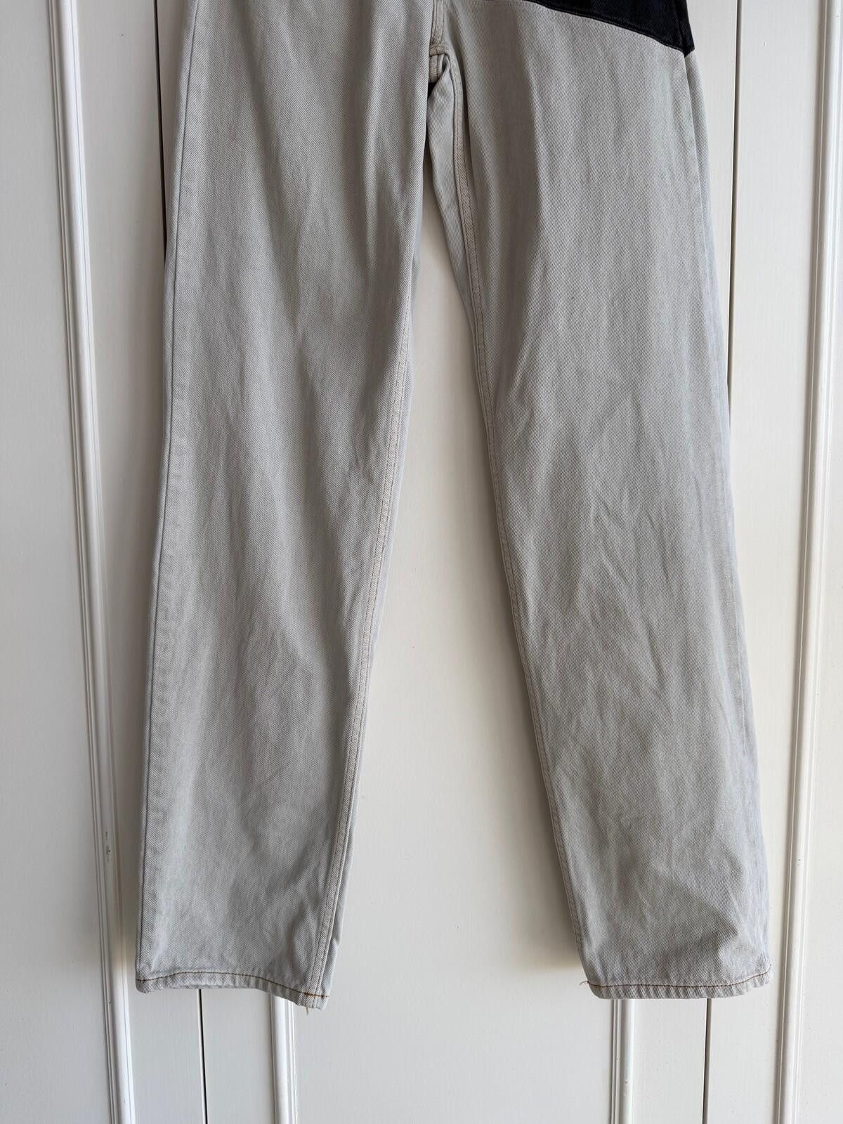 Ksubi new ksubi womens denim jean playback spliced bone black 24 6 Size 24" / US 00 / IT 34 - 4 Thumbnail