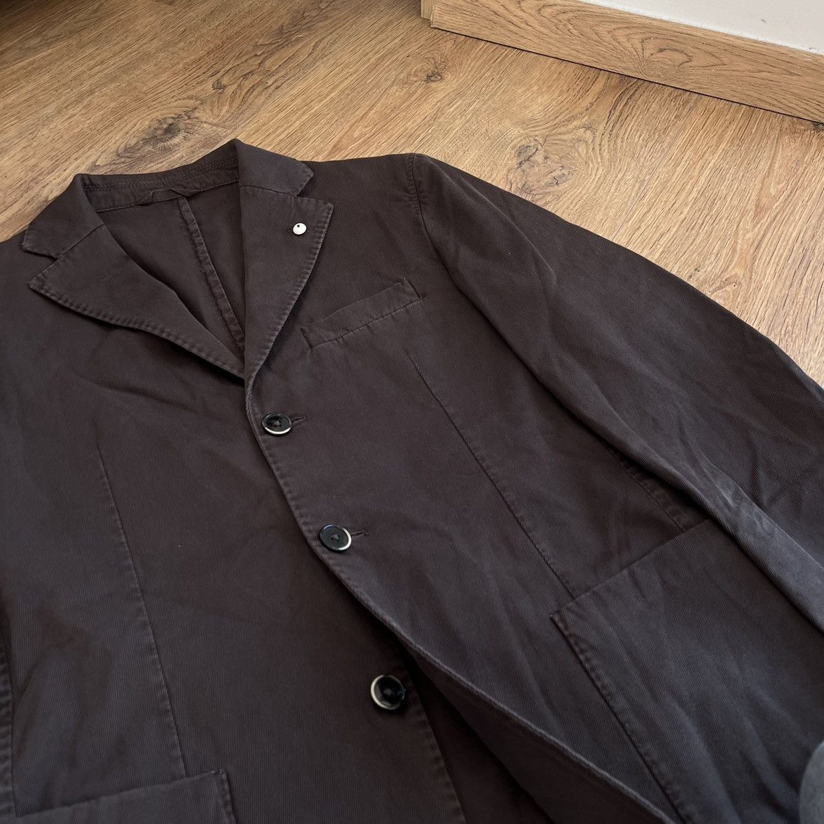 L.B.M. 1911 L.B.M 1911 Lubiam blazer brown cotton 3 piece 46 size Size 46R - 2 Thumbnail