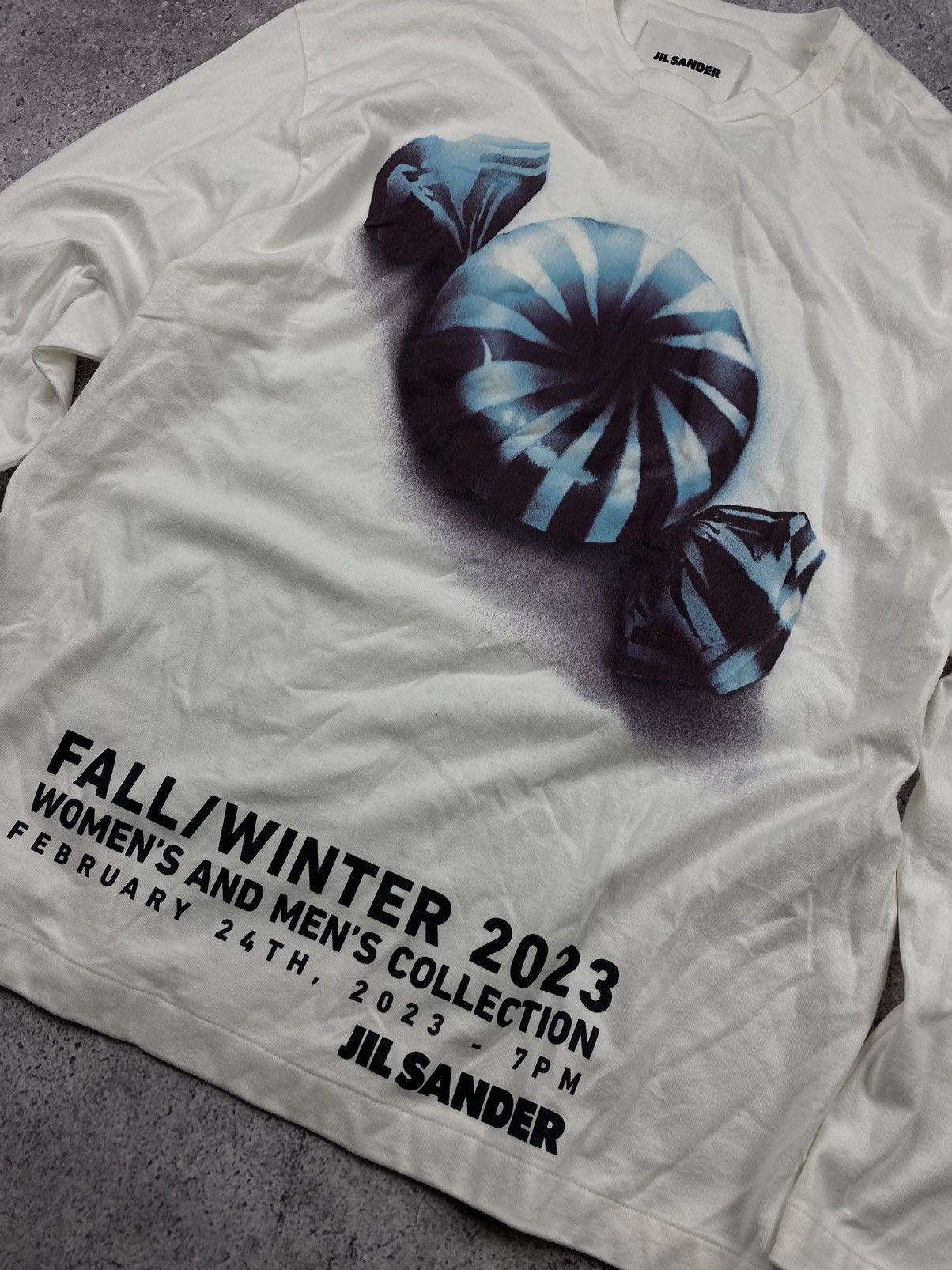 Jil Sander Jil Sander Fall/Winter 2023 graphic print long sleeve Size US L / EU 52-54 / 3 - 3 Thumbnail