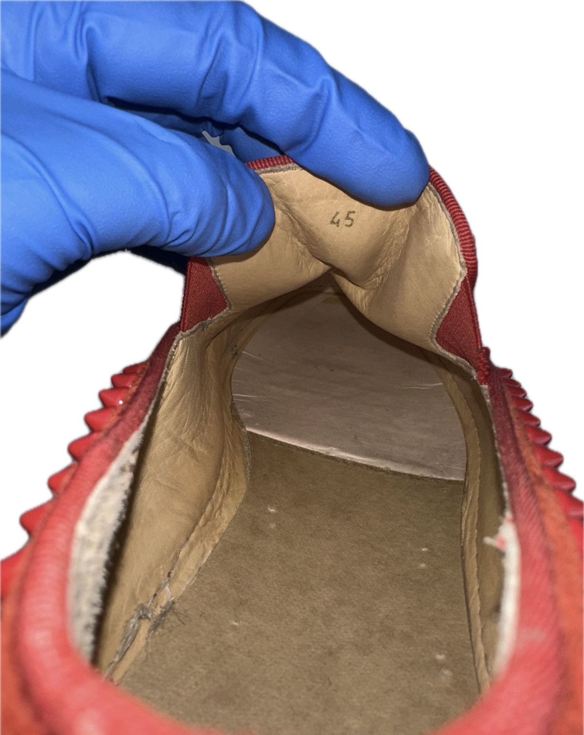 Christian Louboutin Christian Louboutin Suede Sneakers Size US 12 / EU 45 - 8 Thumbnail