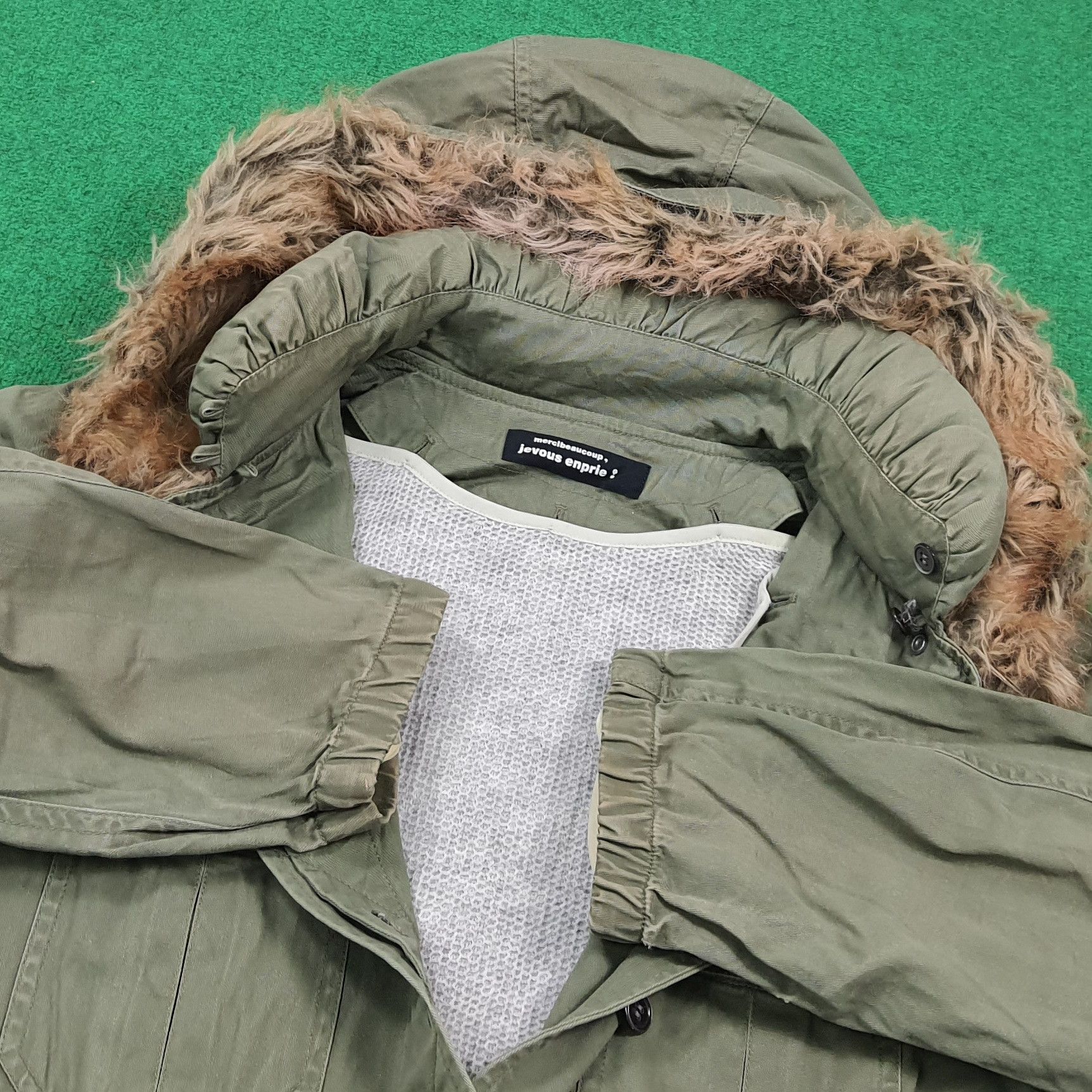 mercibeaucoup Vintage Mercibeaucoup by Issey Miyake Military Parka C308N6 Size US M / EU 48-50 / 2 - 4 Thumbnail