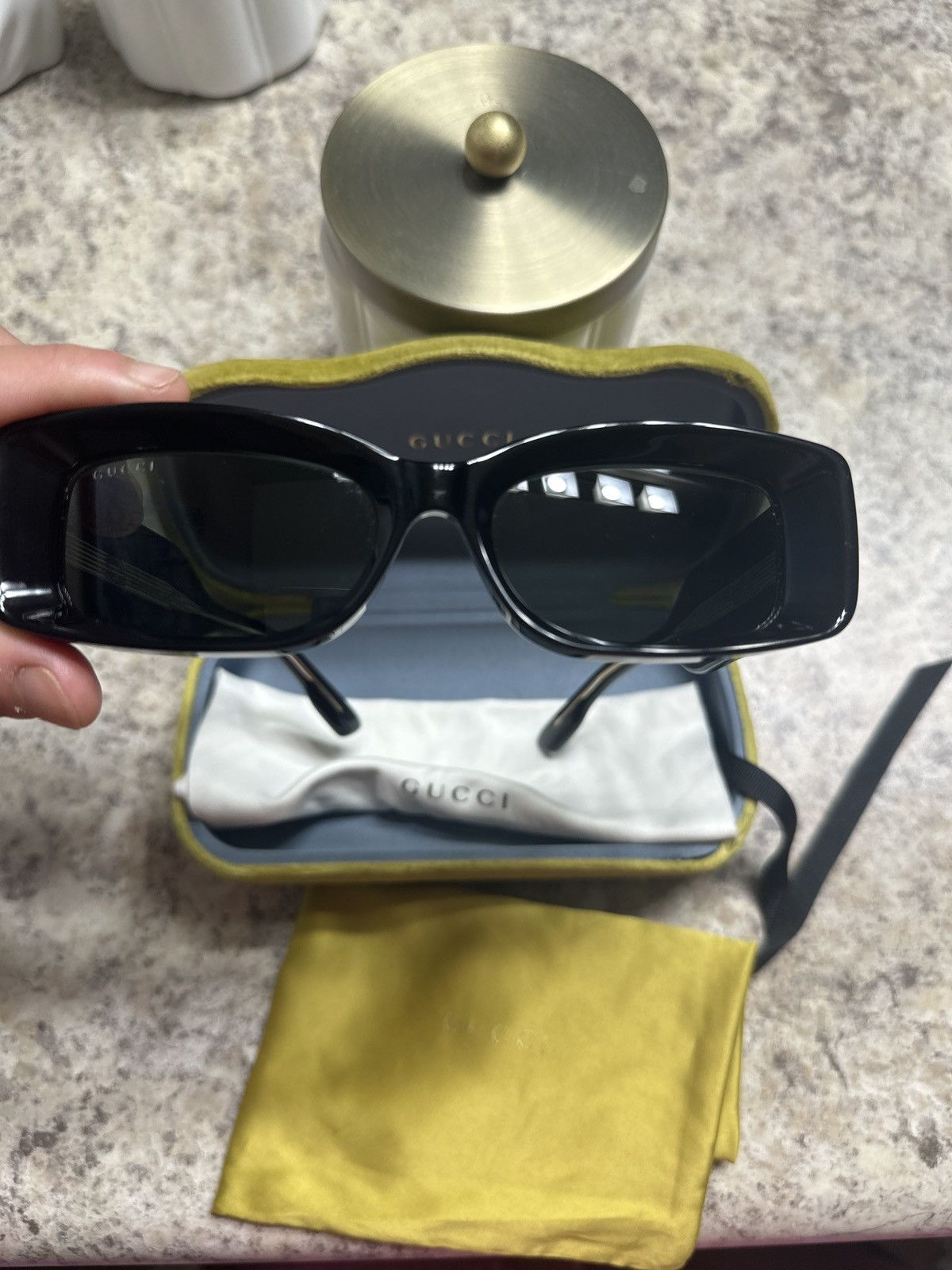 Gucci Gucci Sunglasses Size ONE SIZE - 6 Thumbnail