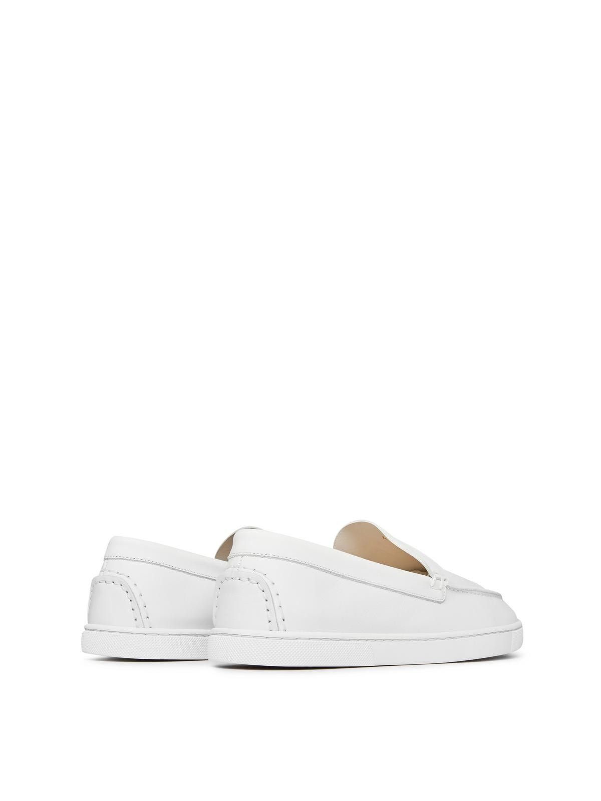 Christian Louboutin o1w1db10425 Loafer in White Size US 9 / EU 42 - 3 Thumbnail