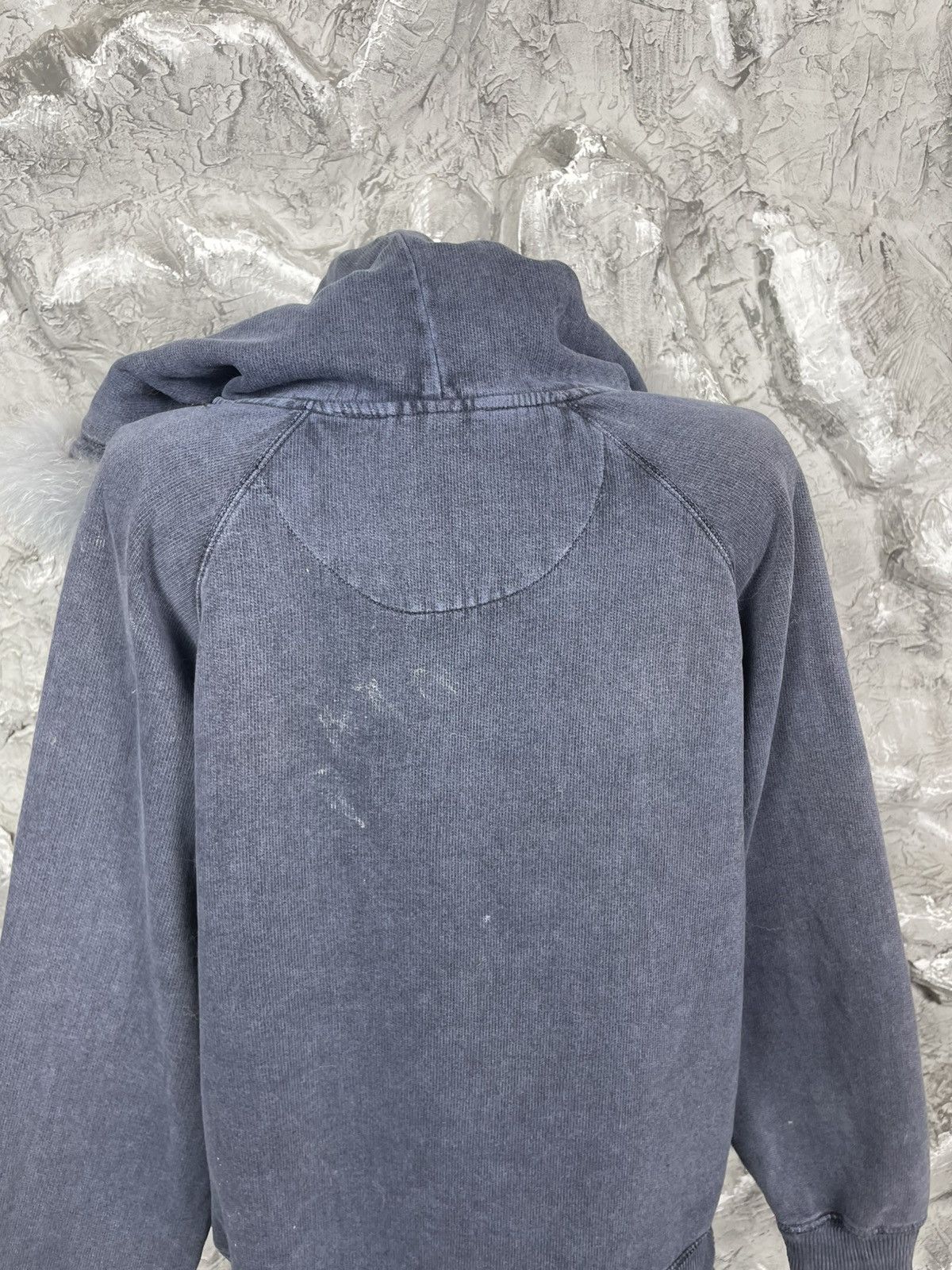 Japanese Brand Y2K Japanese Fade Fur Hoodie LGB Hysteric Glamour Style Size US M / EU 48-50 / 2 - 9 Thumbnail