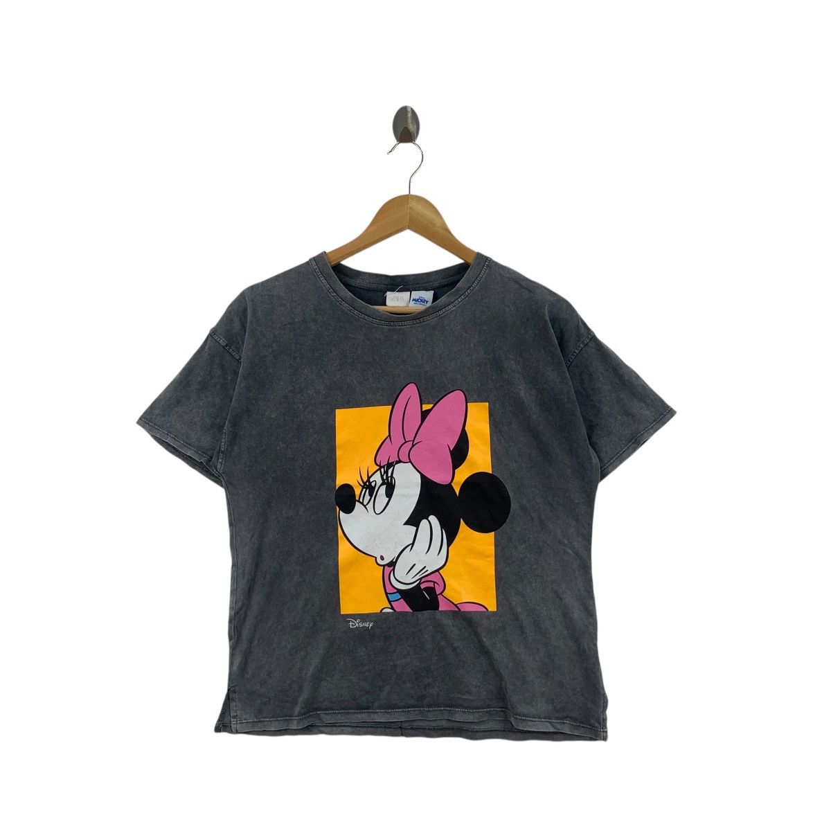 Disney ZARA x DISNEY MINNIE MOUSE Stone Faded Tee Shirt Top Boxy Size S / US 4 / IT 40 - 3 Thumbnail