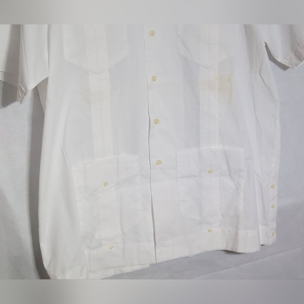 Other 1970s Jose Cuervo Romani Collection NWT Guaybera XL White M Size US XL / EU 56 / 4 - 5 Thumbnail