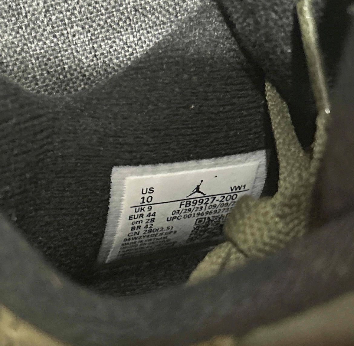 Jordan Brand Jordan 4 “Craft Olive” Size US 10 / EU 43 - 6 Thumbnail