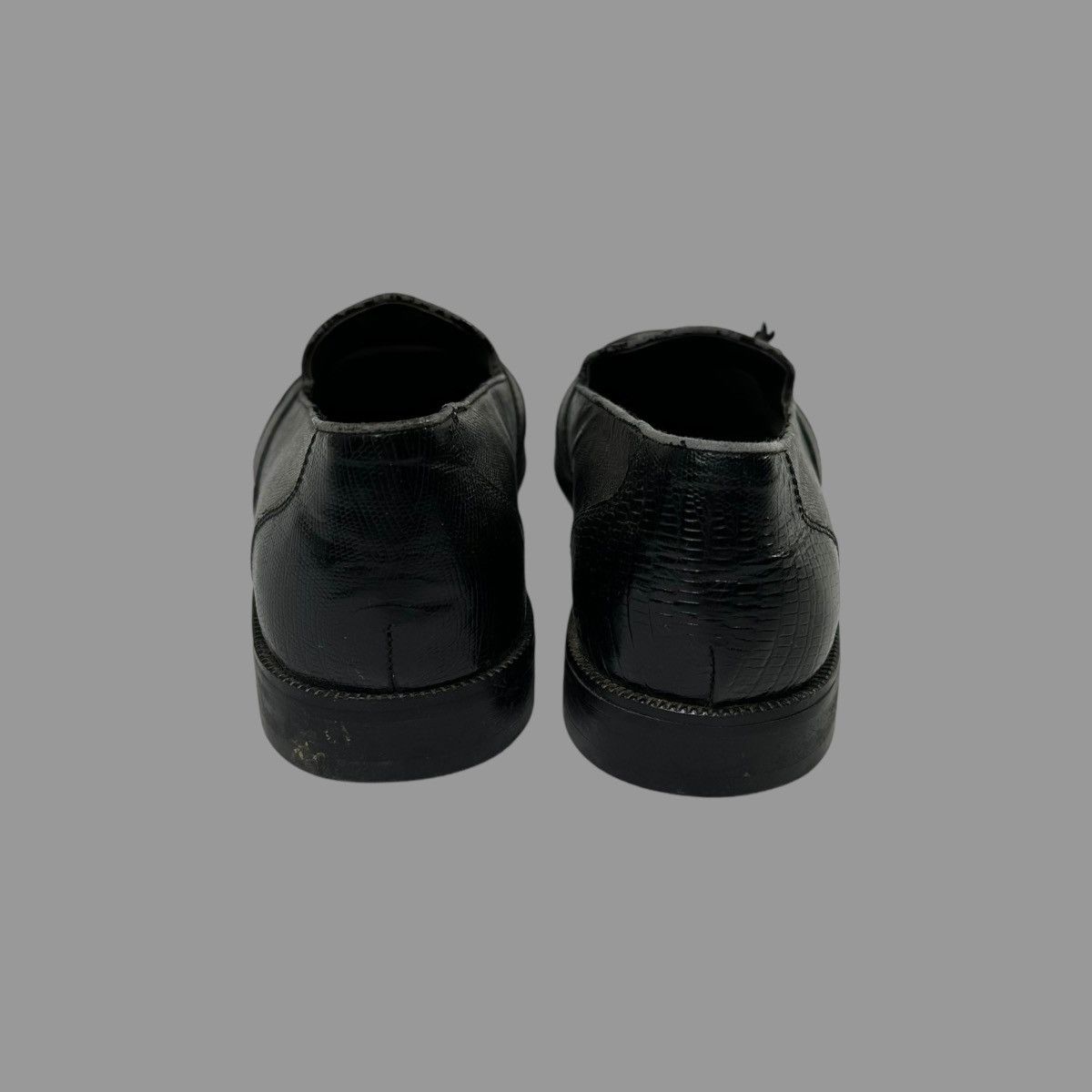 Vintage Vintage 1990s black leather loafers Size US 10 / EU 43 - 4 Thumbnail