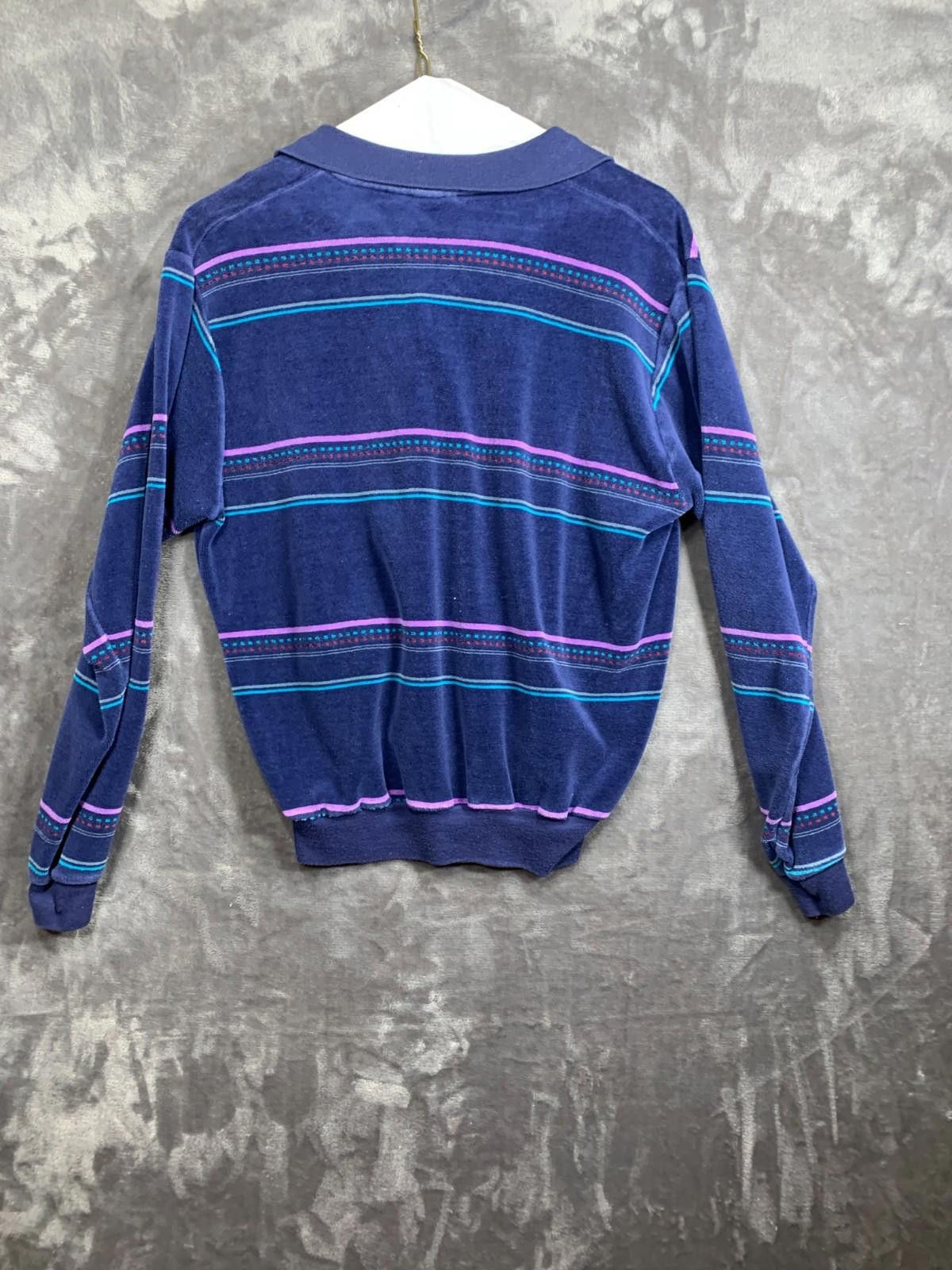 Designer VINTAGE 80/90s JJ Cochran Mens MED LS Polos Waist Band (114) Size US M / EU 48-50 / 2 - 2 Thumbnail