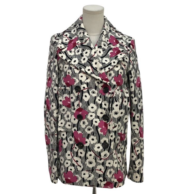 Valentino Valentino Floral Pattern Coat Size 42 Size M / US 6-8 / IT 42-44 - 1 Thumbnail